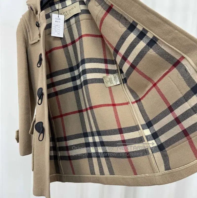 Burberry Burberry Camel Wool Toggle Coat for Women. Size S / US 4 / IT 40 - 5 Thumbnail