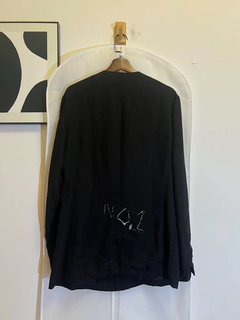 Yohji Yamamoto Yohji Yamamoto 15ss silver-plated multi-button jacket Size US L / EU 52-54 / 3 - 3 Thumbnail