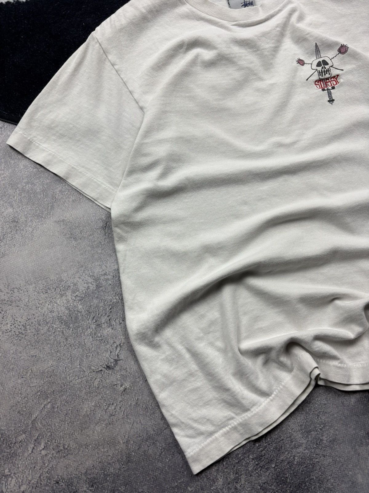 Stussy STUSSY Vintage Made in USA Skull Mini Logo Streetwear Skate Size US S / EU 44-46 / 1 - 3 Thumbnail