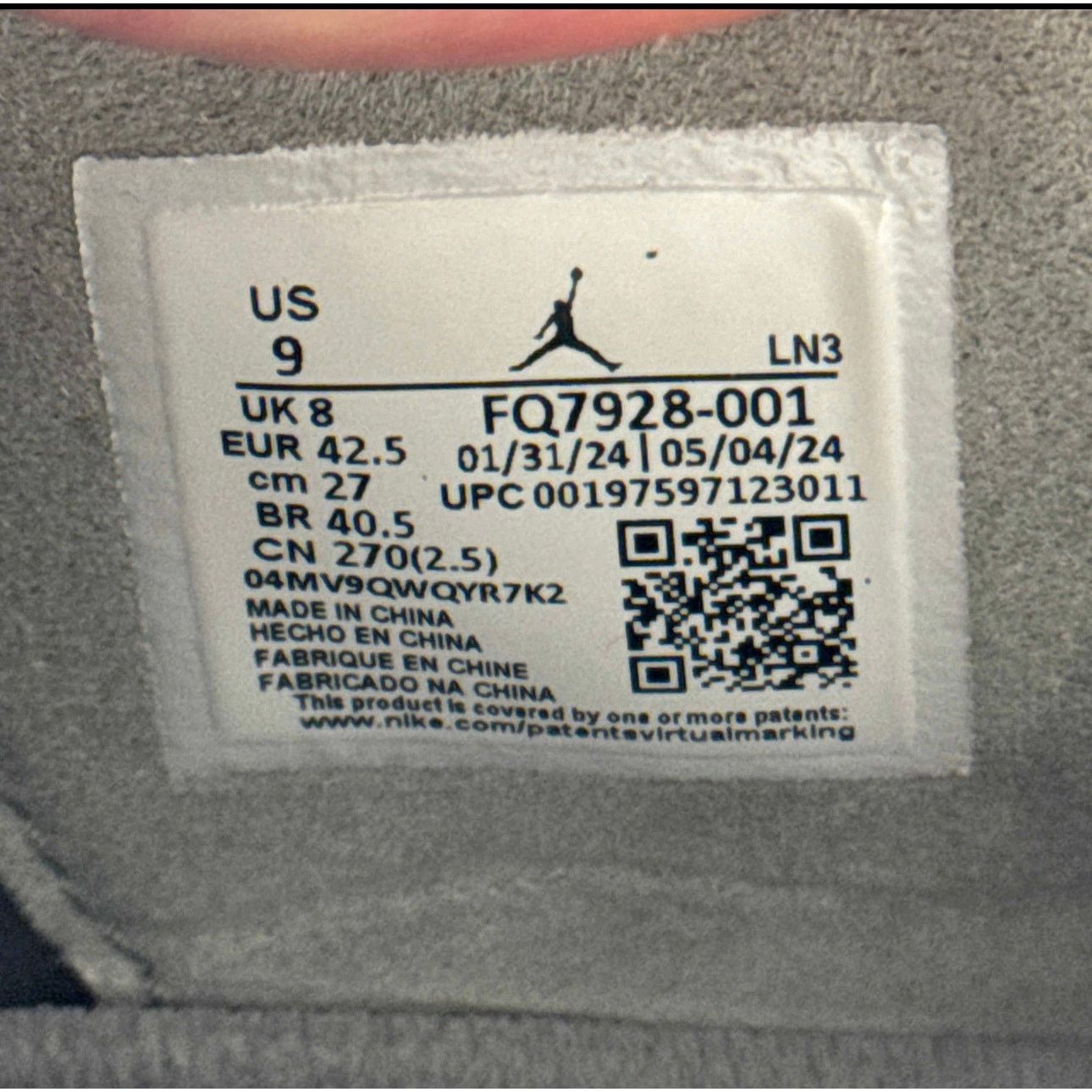 Jordan Brand × Nike Size 9 - Nike Air Jordan 4 Retro SE Wet Cement Men's Shoes Size US 9 / EU 42 - 8 Thumbnail