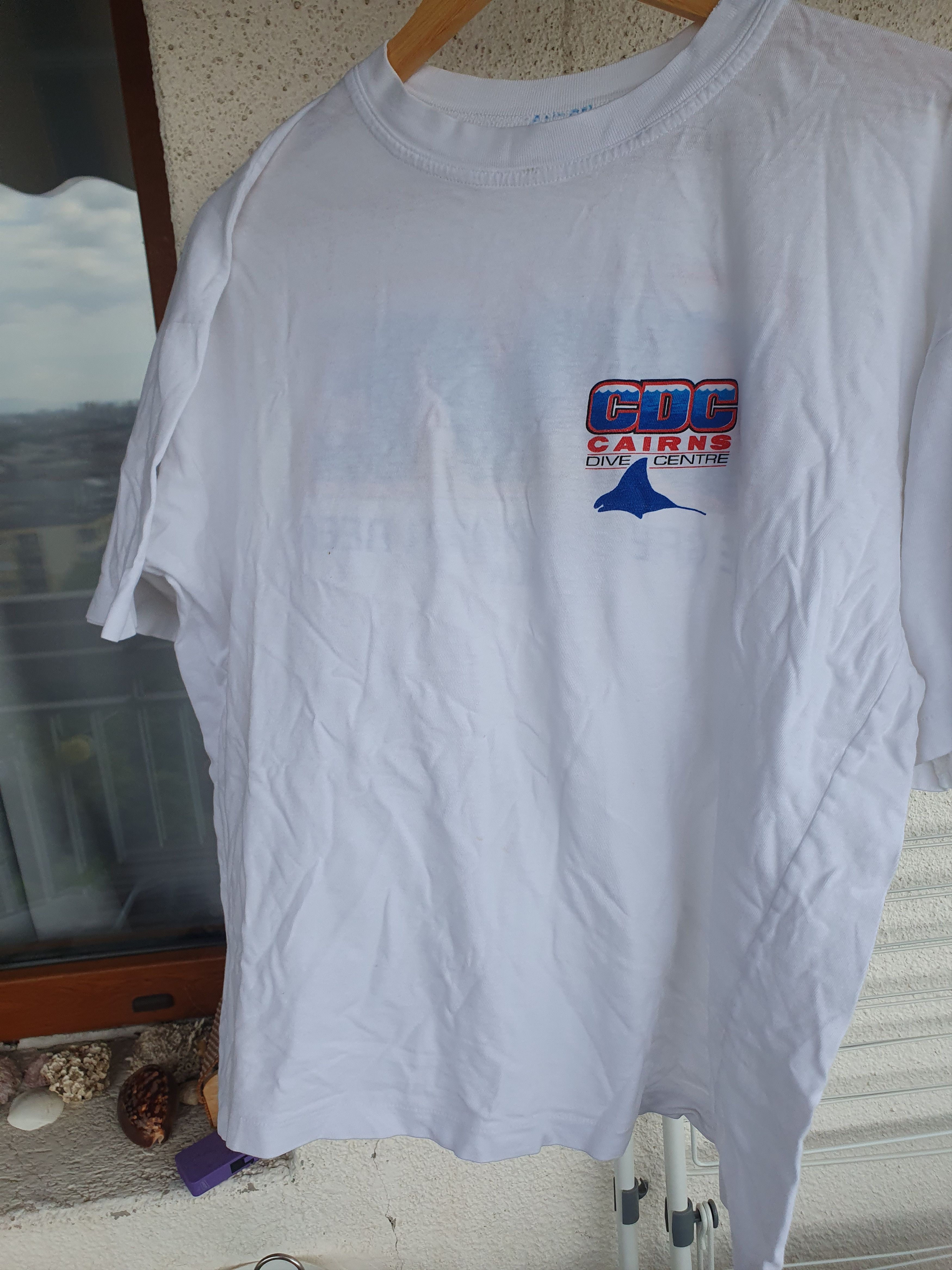 Vintage Great Barrier Reef Australia Vtg dive single stitch tee sz L Size US L / EU 52-54 / 3 - 5 Thumbnail