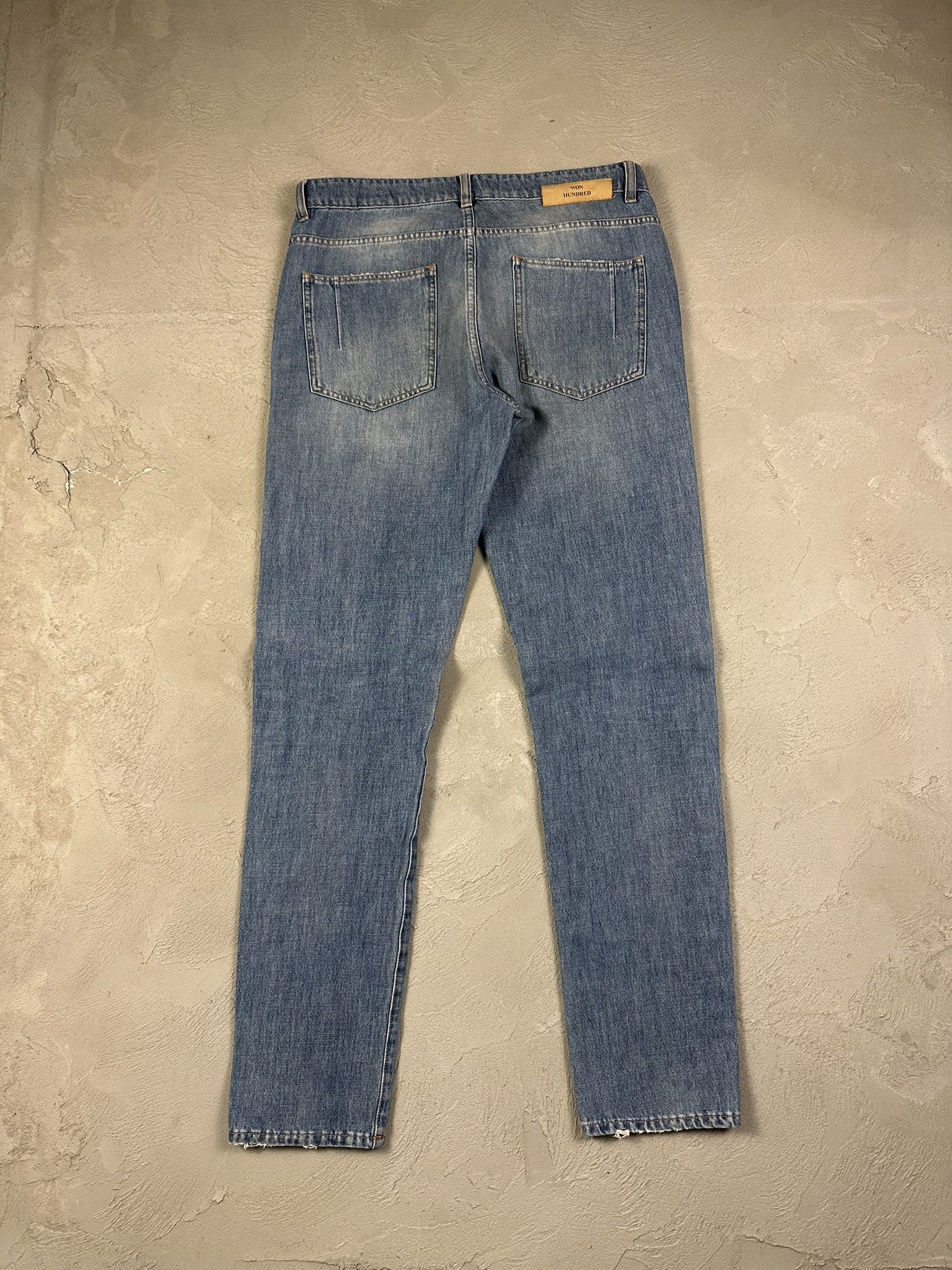 Won Hundred Won Hundered Slim Skinny Jeans Pants Size US 30 / EU 46 - 2 Thumbnail