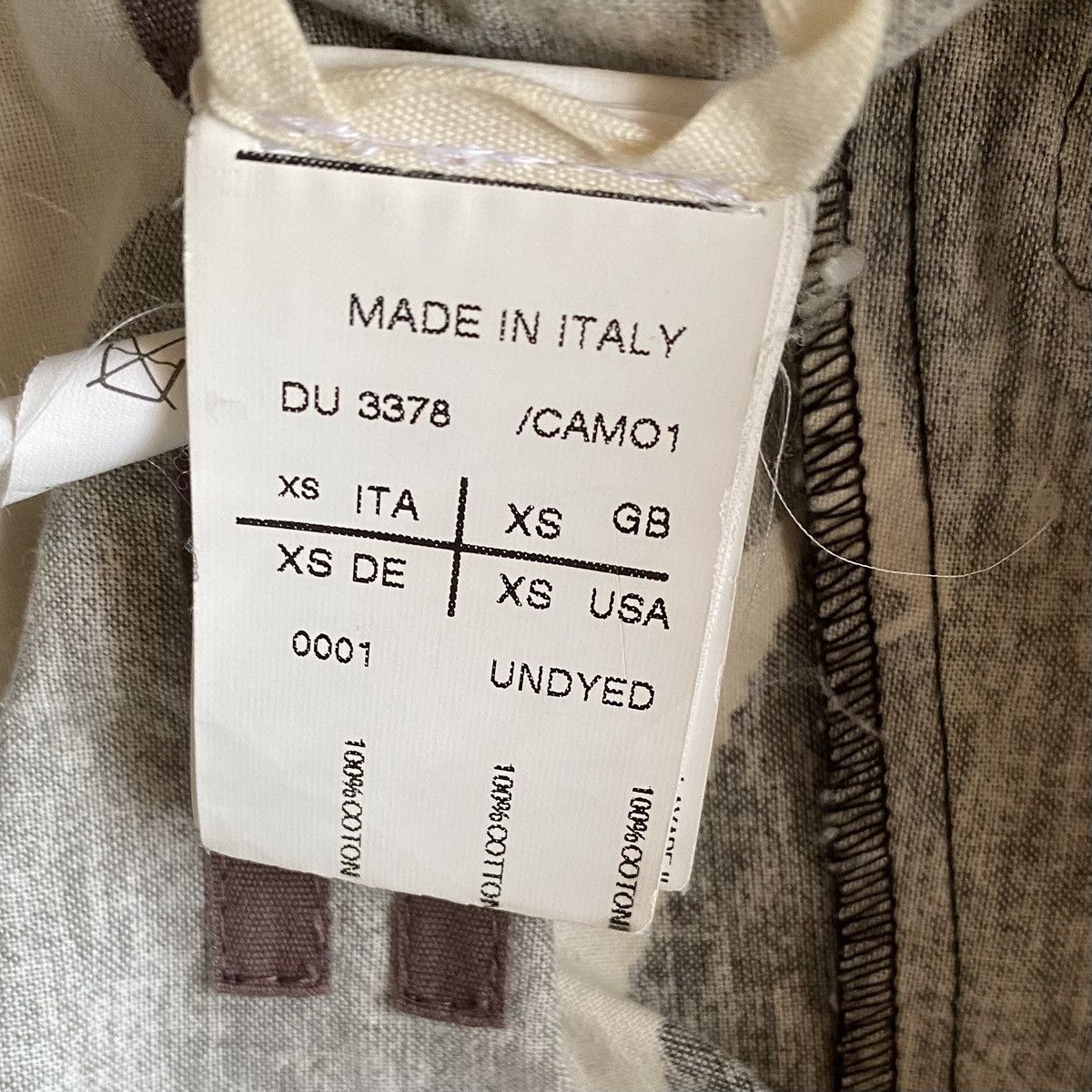 Rick Owens SS13 Geometric Camo Drop Crotch Shorts Size US 32 / EU 48 - 6 Thumbnail