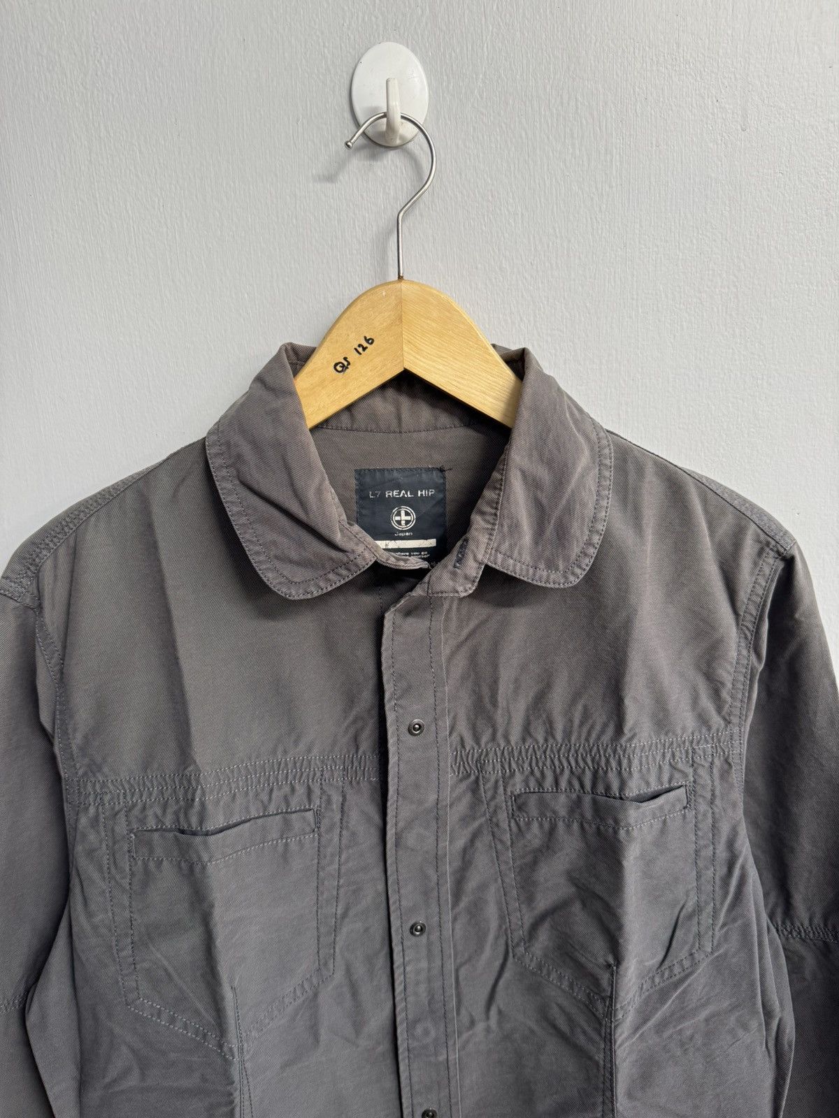 L7 Real Hip L 7 REAL HIP LONG SHIRT DOUBLE POCKET Size US M / EU 48-50 / 2 - 2 Thumbnail