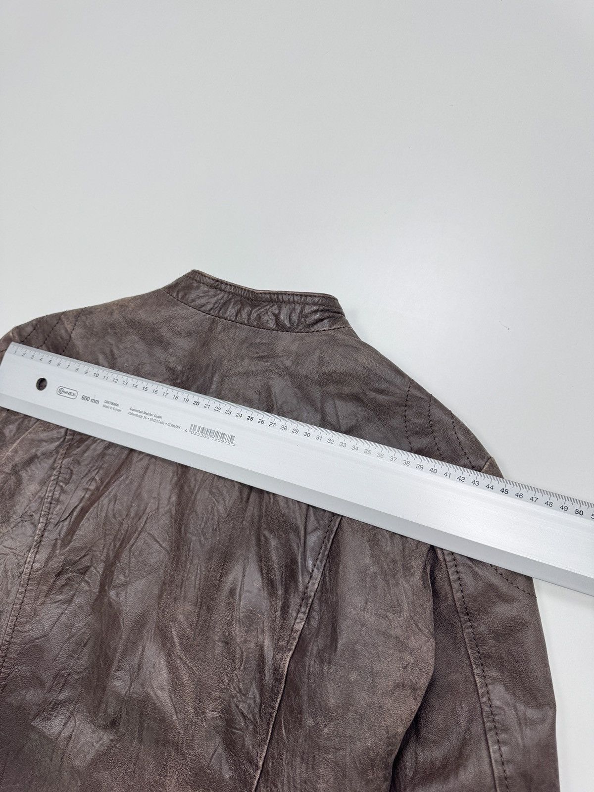 Vintage Verapelle Brown 50 Vintage Leather Jacket for Men Size US S / EU 44-46 / 1 - 11 Thumbnail