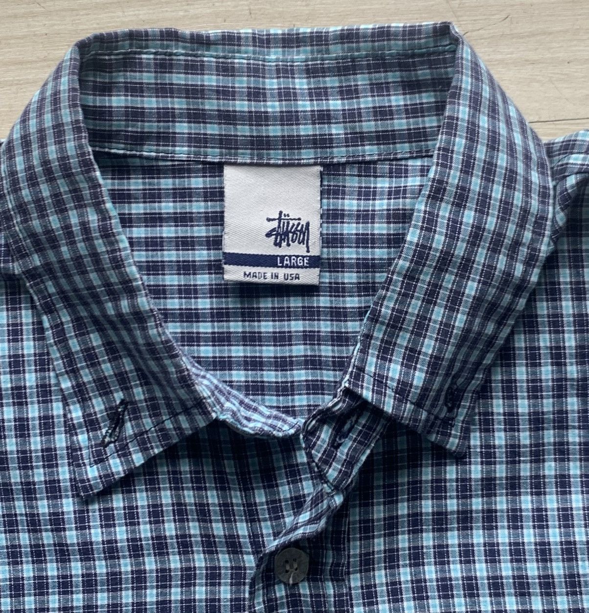 Stussy × Vintage Vintage Shirt Stussy Size US L / EU 52-54 / 3 - 2 Thumbnail