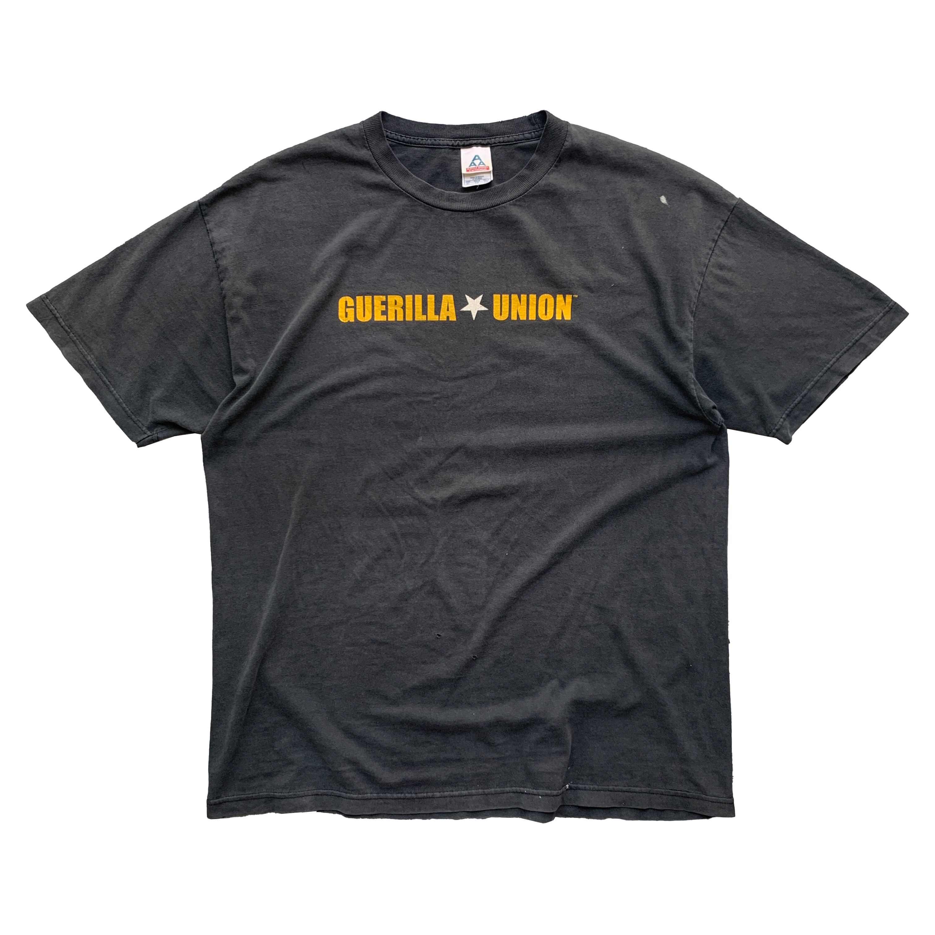 Vintage Vintage Guerilla Union Wutang Clan Rip ODB Rap Tee Shirt Size US XL / EU 56 / 4 - 1 Thumbnail