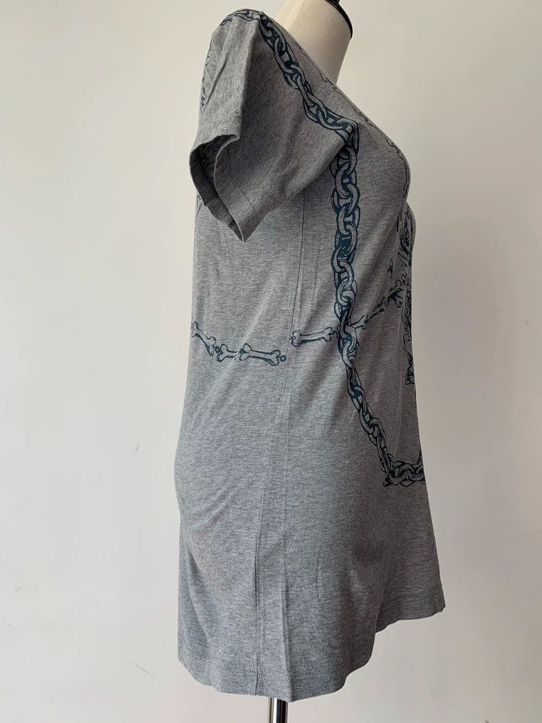 Vivienne Westwood Vivienne Westwood size1 Gray striped short sleeve T-shirt Size M / US 6-8 / IT 42-44 - 5 Thumbnail