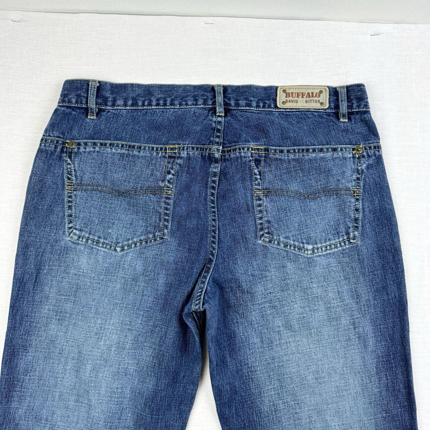 Vintage VINTAGE Buffalo Y2K Jeans Womens 29 Blue Flared Hipster Low Waist 1930i Size 29" - 6 Thumbnail