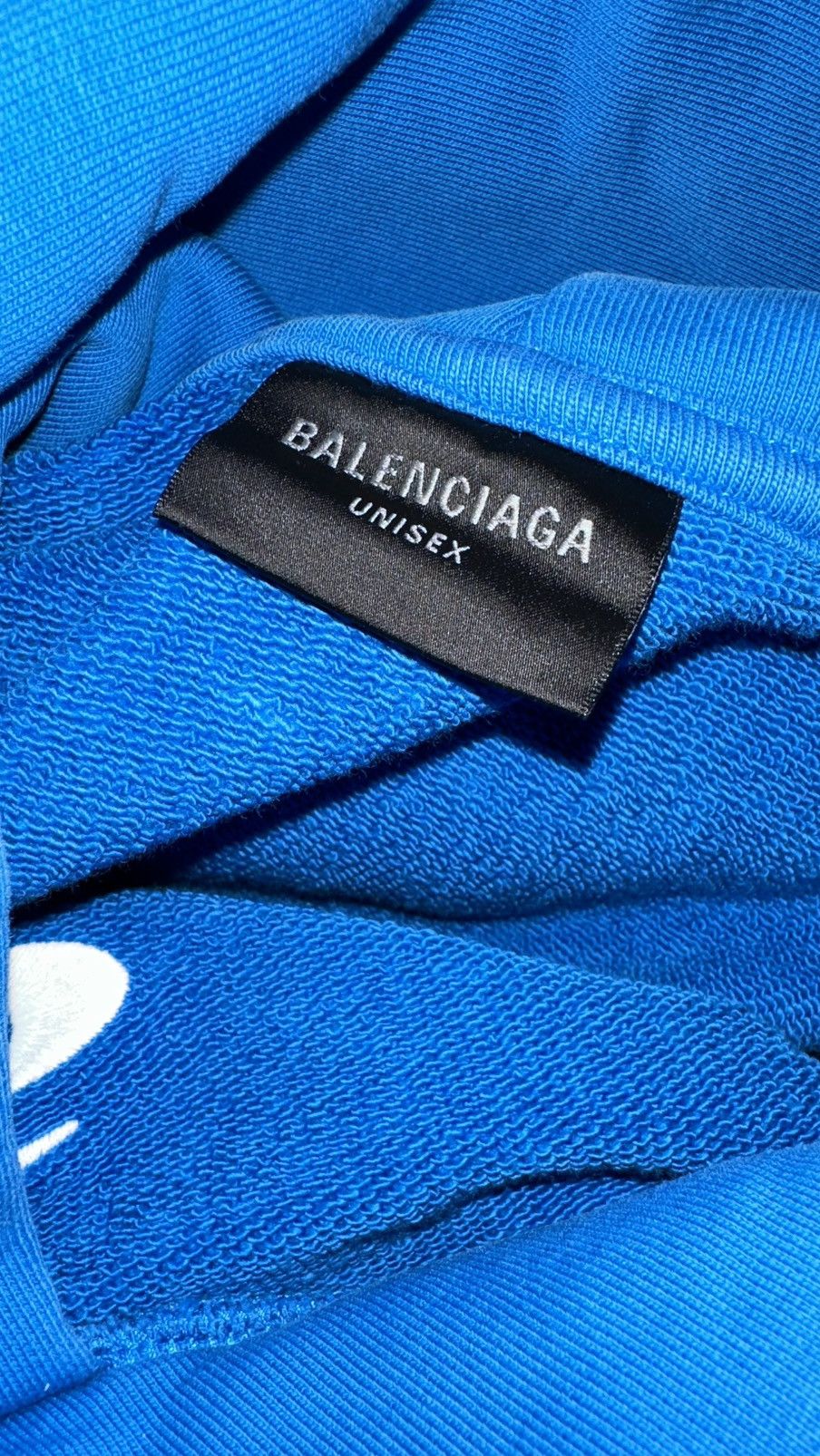 Balenciaga MEN’S BASKETBALL SERIES – HOODIE LARGE FIT IN BLUE Size US M / EU 48-50 / 2 - 6 Thumbnail