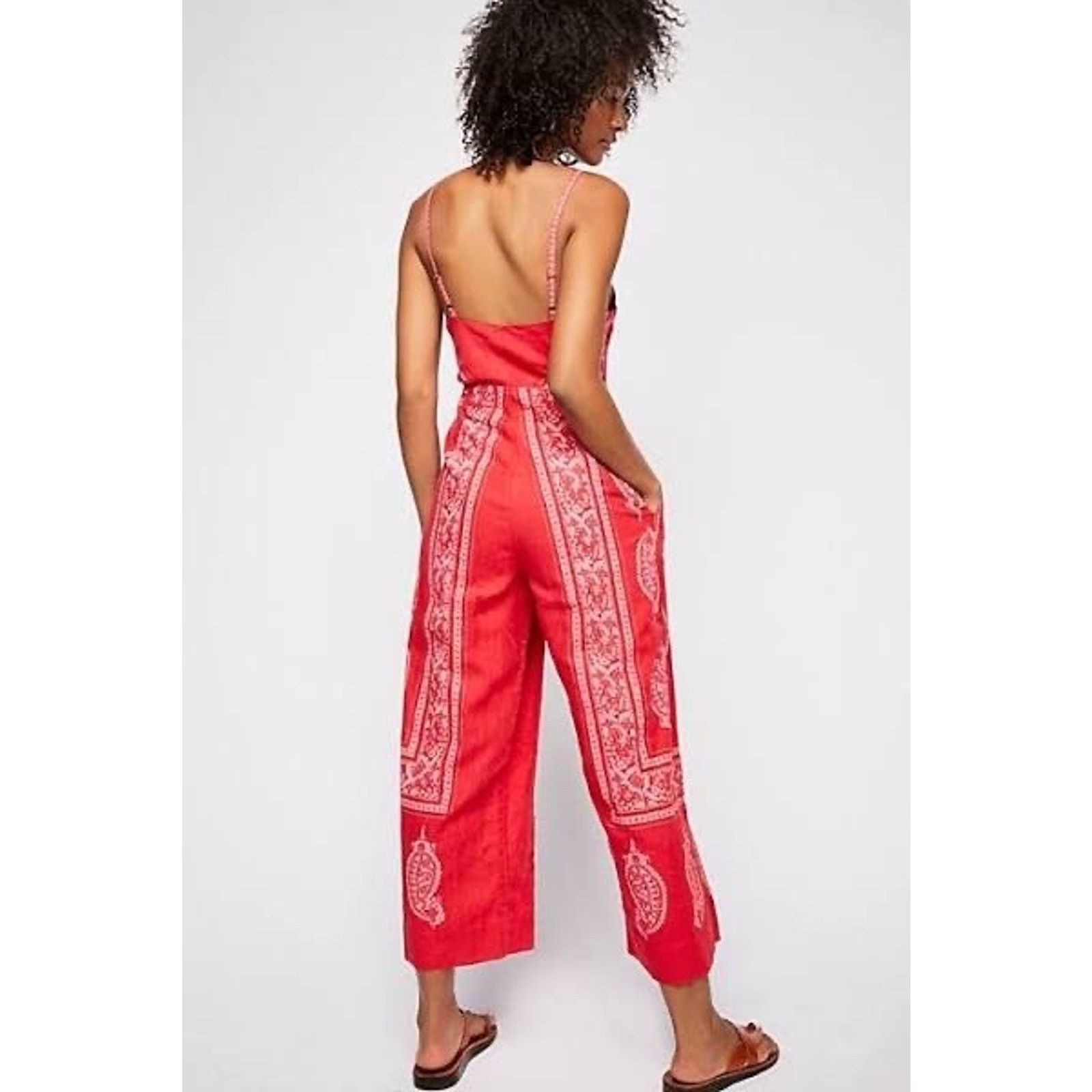 Free People Free People Long jumpsuit Size 6 Size 28" / US 6 / IT 42 - 7 Thumbnail