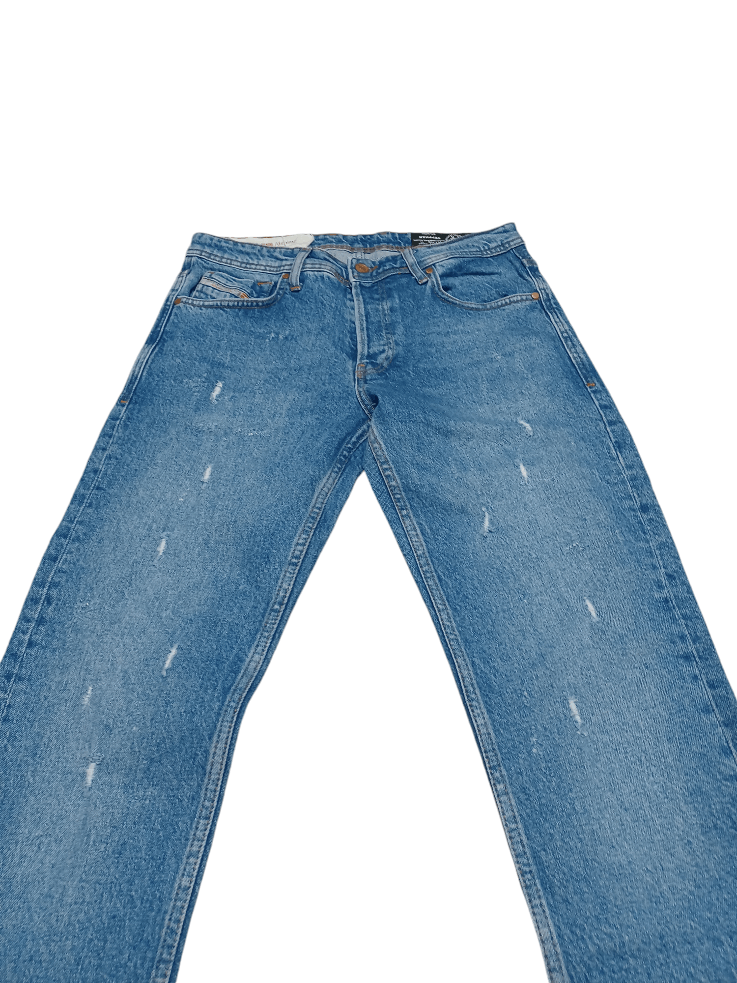 Diesel DIESEL MADE IN ITALY DISTRESSED AVANT GARDE JEANS DENIM Size US 31 - 2 Thumbnail