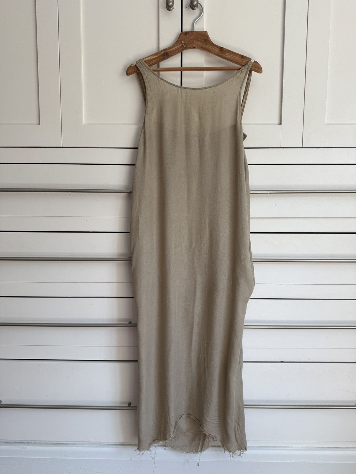 Cherevichkiotvichki Cherevichkiotvichki Beige Drape Dress Size M / US 6-8 / IT 42-44 - 1 Thumbnail