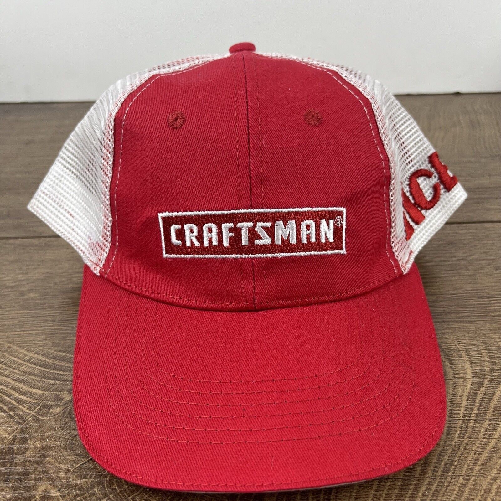 Craftsman Craftsman Hat Craftsman Tools Hat Adjustable Hat Red Hat Adu Size ONE SIZE - 3 Thumbnail