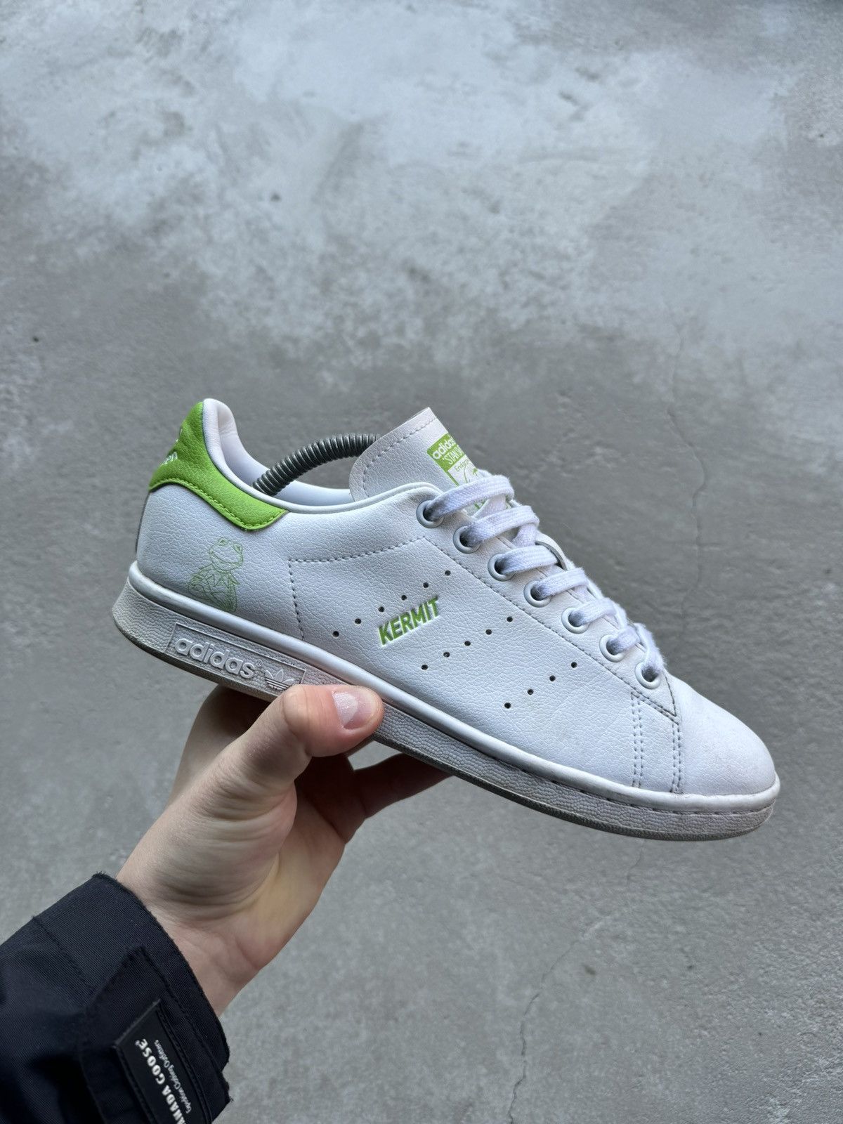 Kermit the Frog adidas Stan Smith - coffeafoods.com