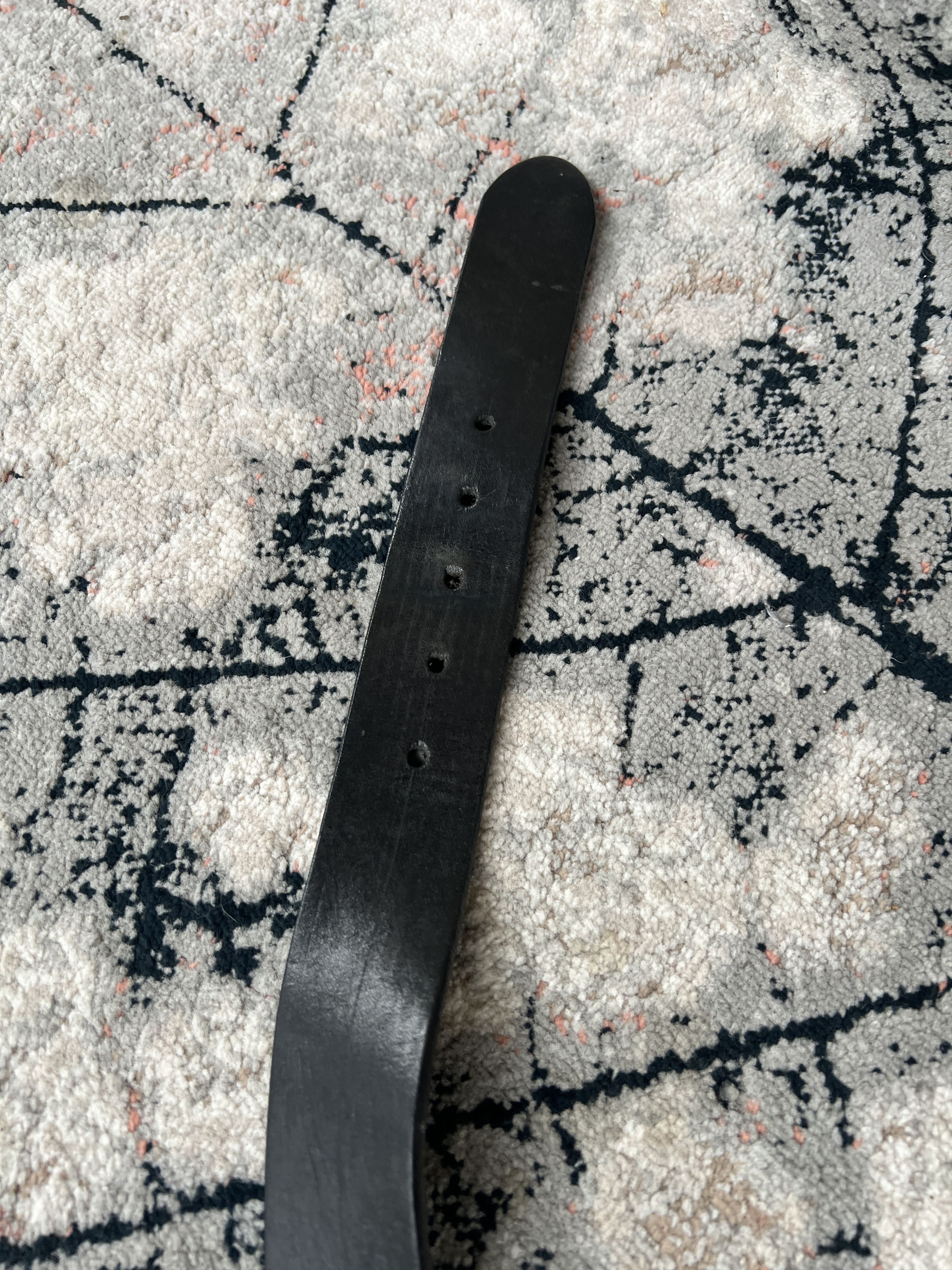 Vintage Vittozzi Leather Belt Size ONE SIZE - 7 Thumbnail