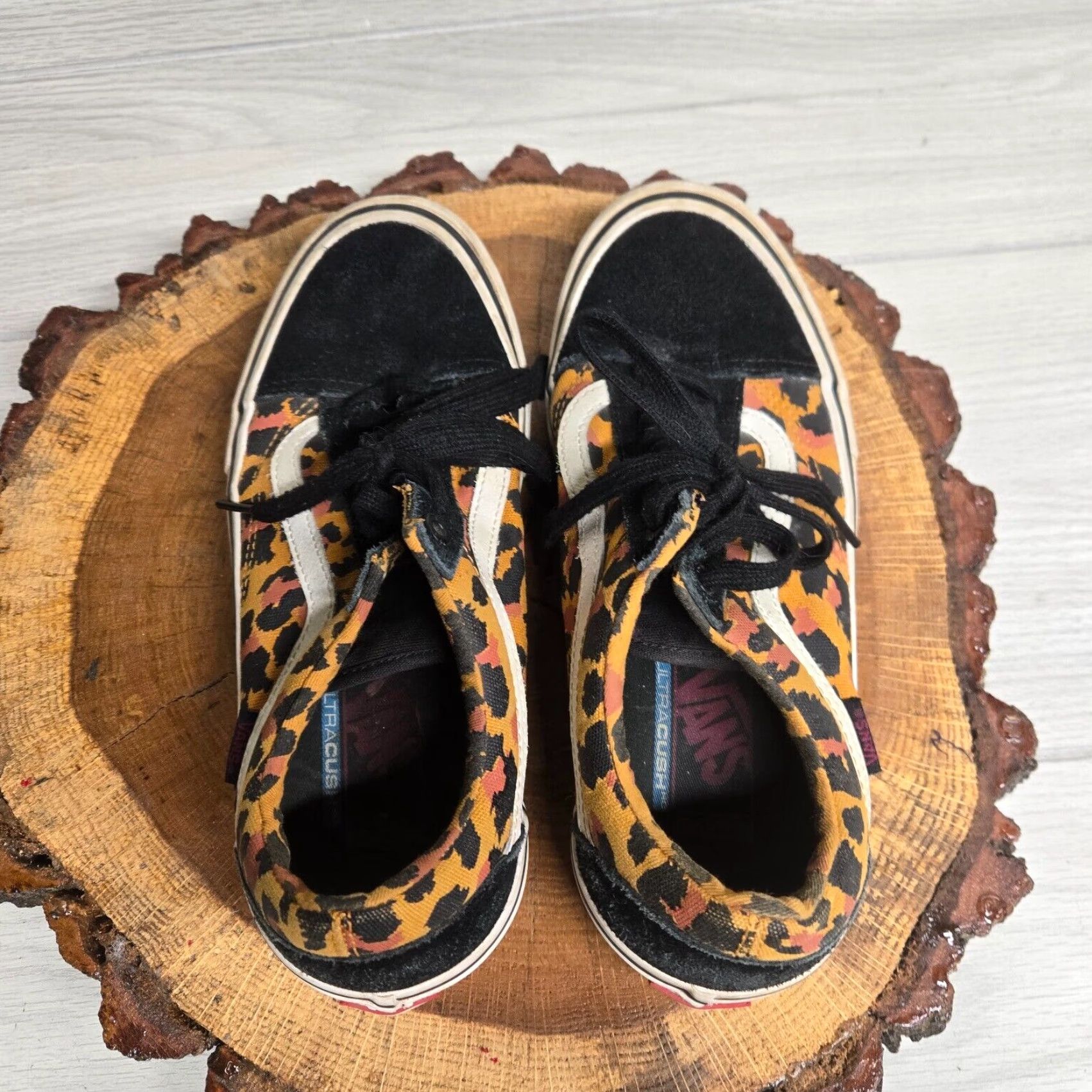 Vans VANS Old Skool Pro Animal Print Sneakers Men Size 8 Casual Skateboarding Multicolor Size US 8 / EU 41 - 5 Thumbnail