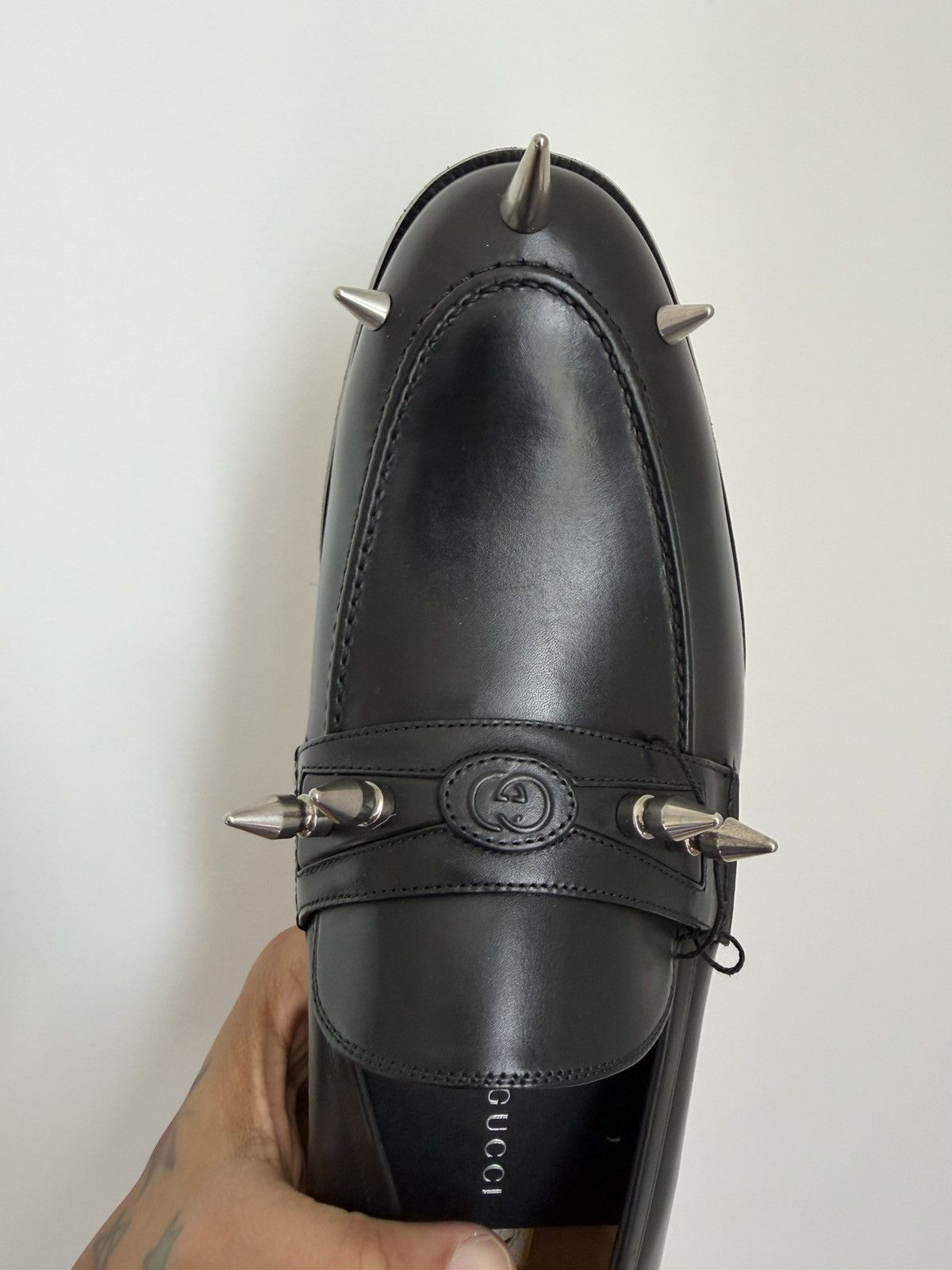Gucci GUCCI MEN’S STUDDED LOAFERS Size US 11 / EU 44 - 5 Thumbnail