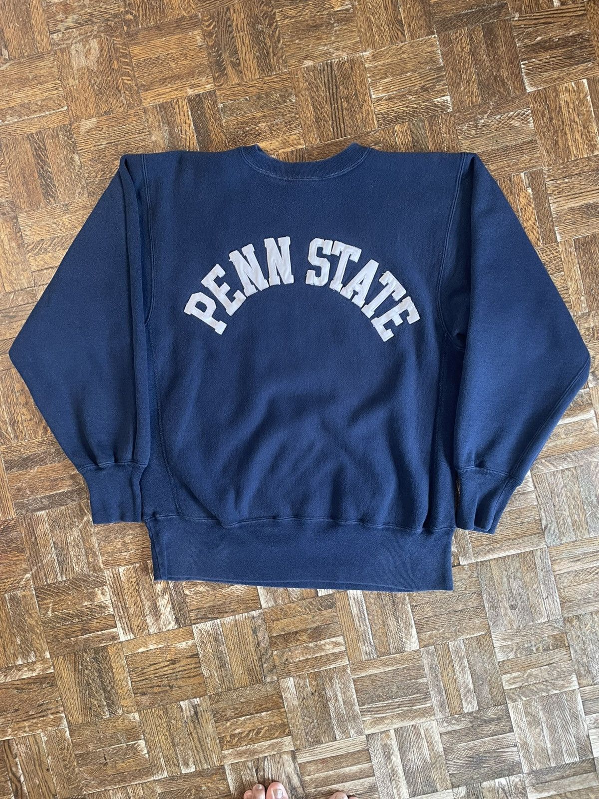 Champion Vintage Champion 90 Reverse Weave Sweatshirt PENN STATE Size US L / EU 52-54 / 3 - 1 Thumbnail