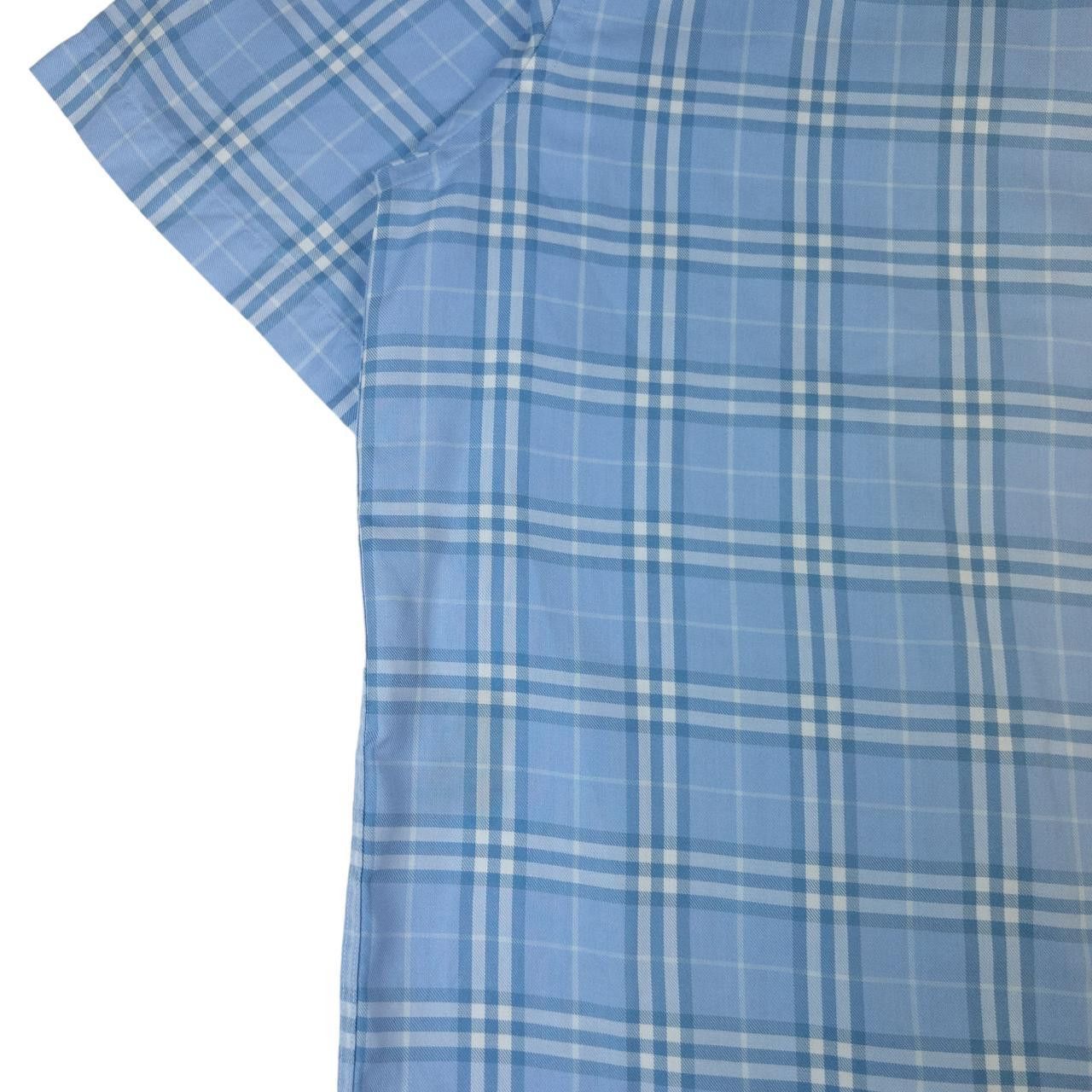 Burberry Vintage Burberry Button Up Short Sleeve Shirt Size XL Size US XL / EU 56 / 4 - 5 Thumbnail