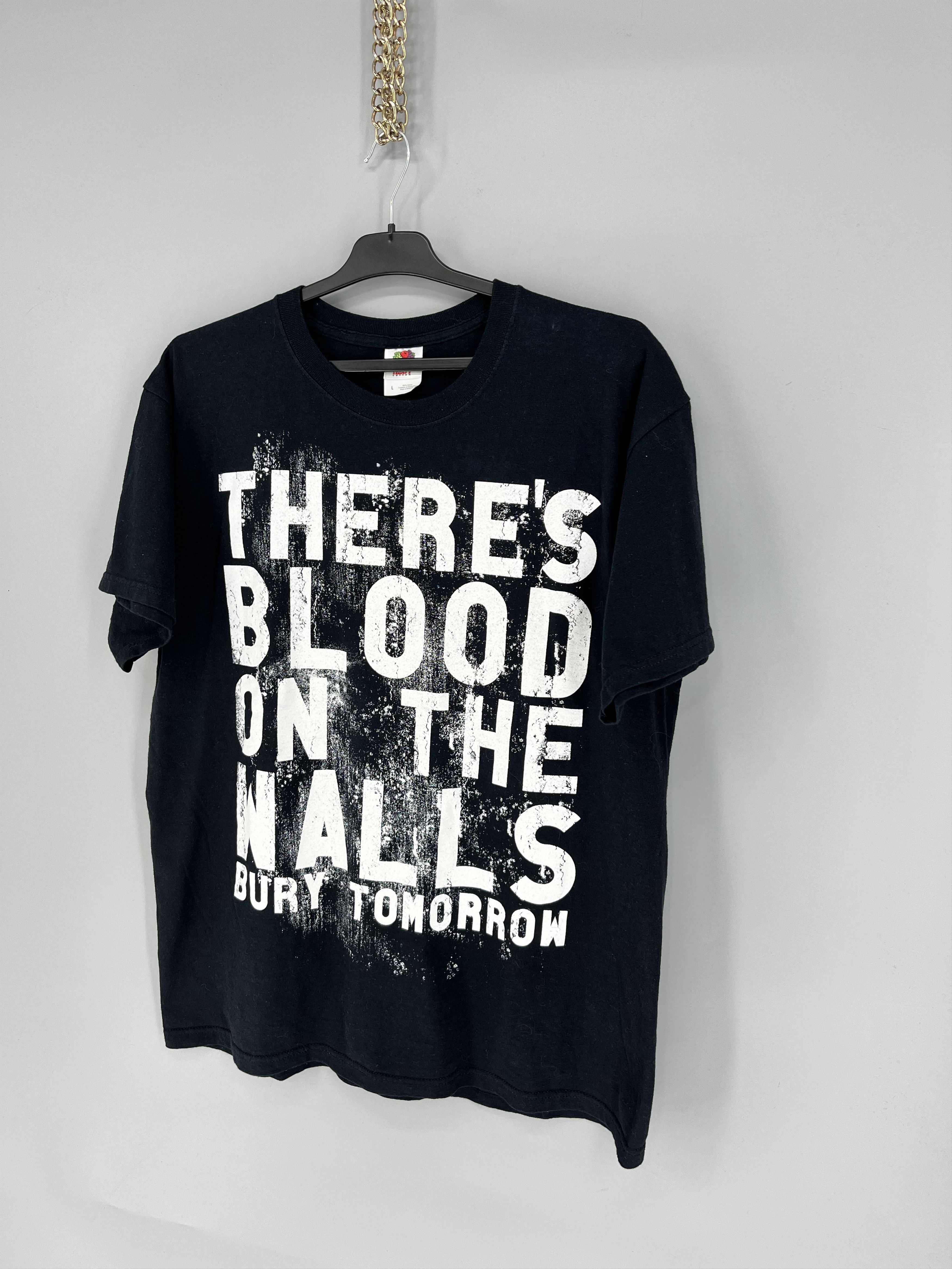 Band Tees × Vintage Vintage Y2K Bury Tomorrow – Bitemarks Lyrics Band Rock Stree Size US L / EU 52-54 / 3 - 3 Thumbnail