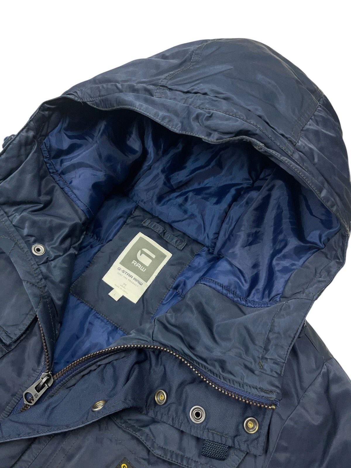 G-Star G-Star MFD Field Hooded Bomber Multi Pocket Jacket Size US L / EU 52-54 / 3 - 7 Thumbnail