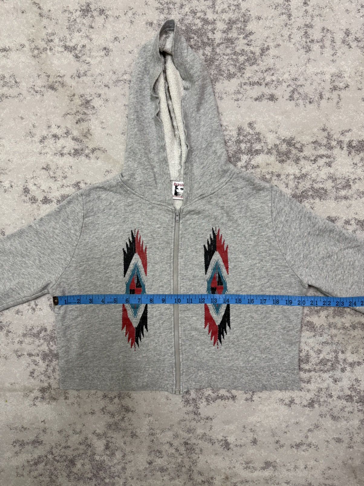Native Drastic Slimming Aztec Ethnic patern crop top Zip Up Sweater Size M / US 6-8 / IT 42-44 - 12 Thumbnail