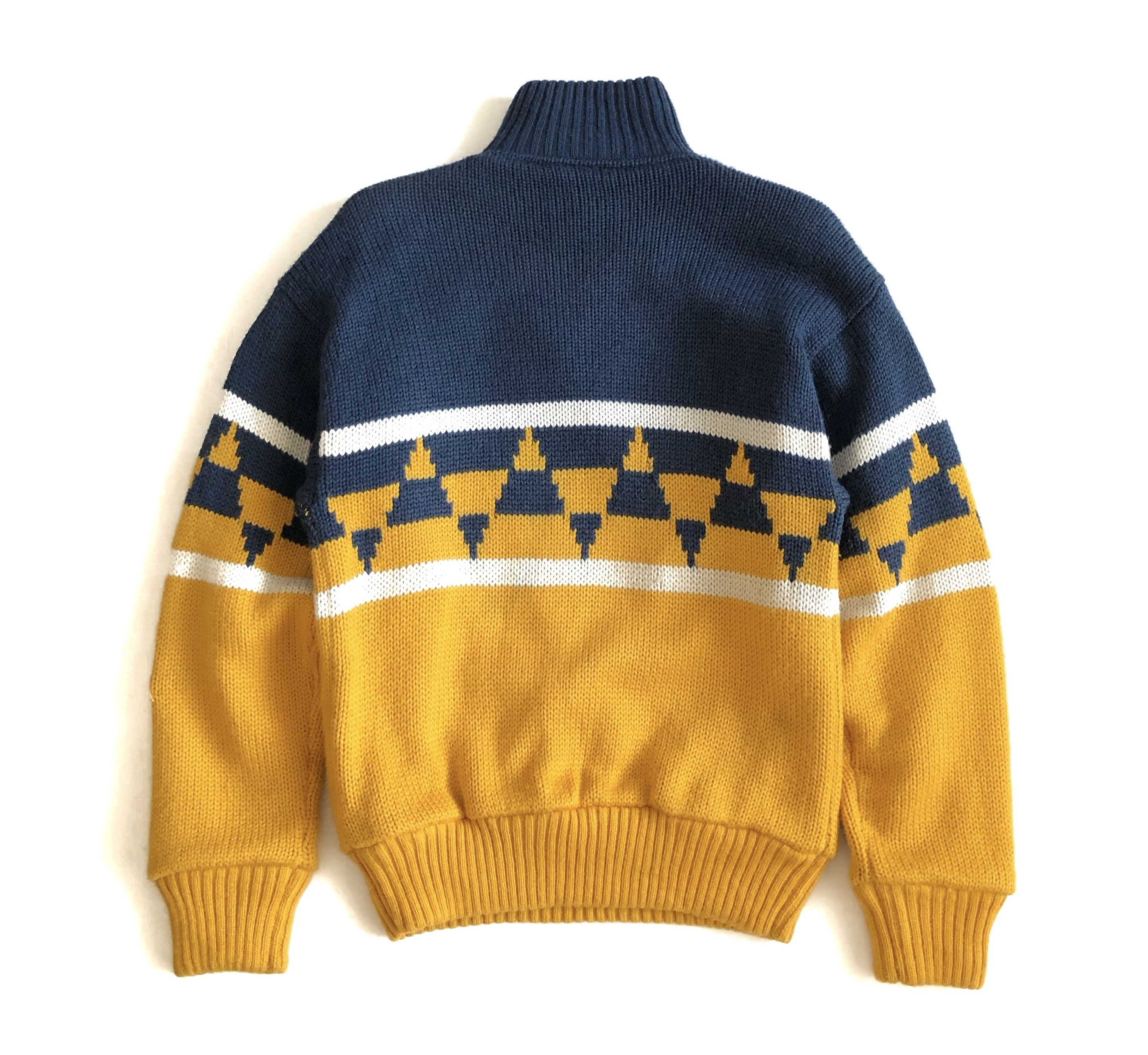 Vintage VINTAGE SOS SPORTSWEAR OF SWEDEN WOOL KNIT PULLOVER SWEATER Size US S / EU 44-46 / 1 - 2 Thumbnail