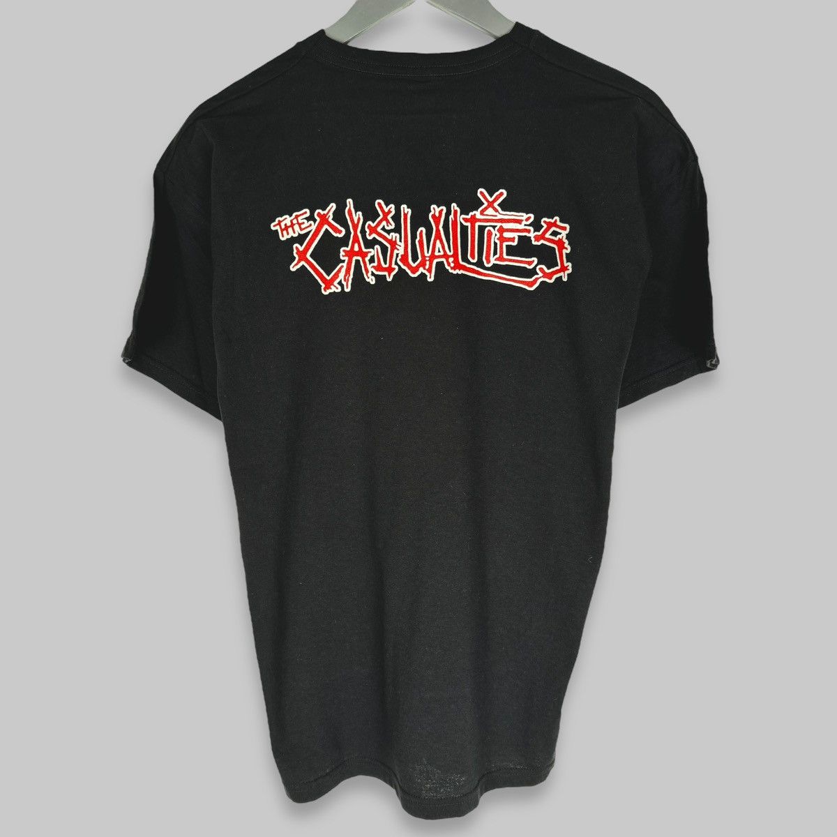 Band Tees Vintage 2000 The Casualties Stay Out Of Order Punk T Shirt Size US L / EU 52-54 / 3 - 2 Thumbnail