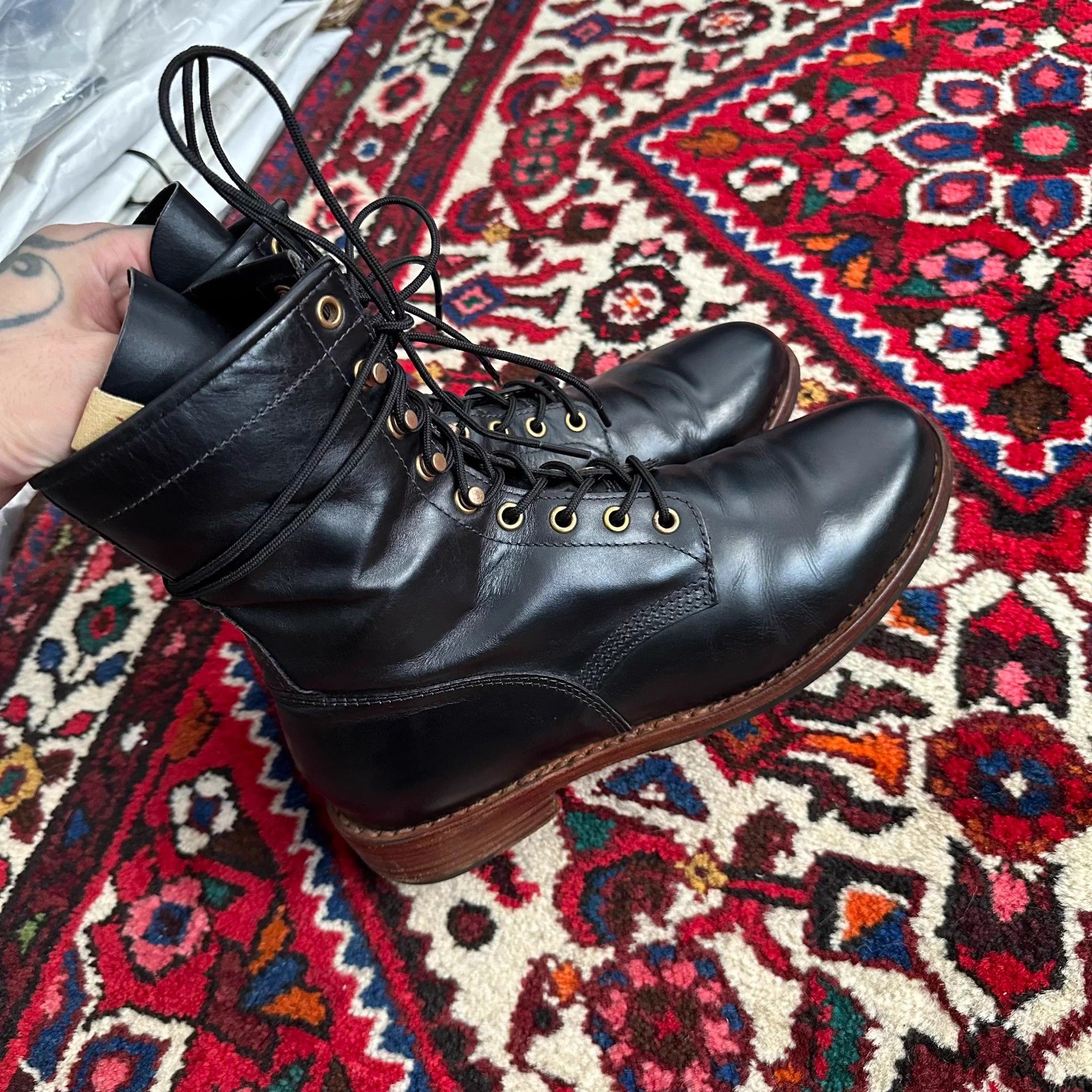Visvim Visvim 14aw Powell Boots High Top Black 8 Size US 8 / EU 41 - 2 Thumbnail