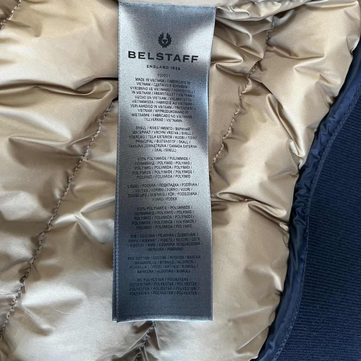 Belstaff Belstaff Circuit Puffer Quilted Jacket Navy UK 38 IT 48 M Size US M / EU 48-50 / 2 - 6 Thumbnail