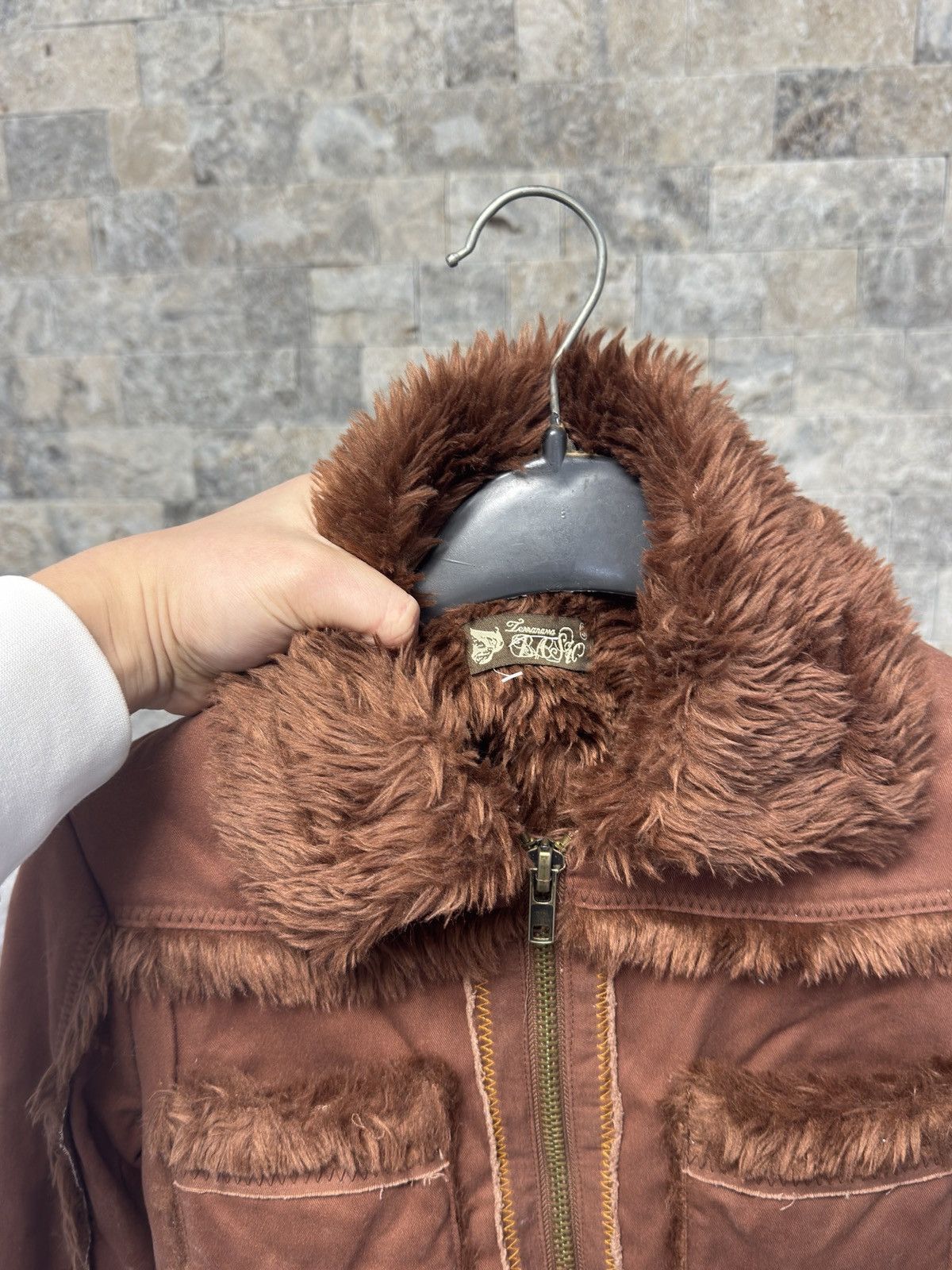 Japanese Brand × Vintage Vintage Fur jacket avant garde y2k Size S / US 4 / IT 40 - 7 Thumbnail