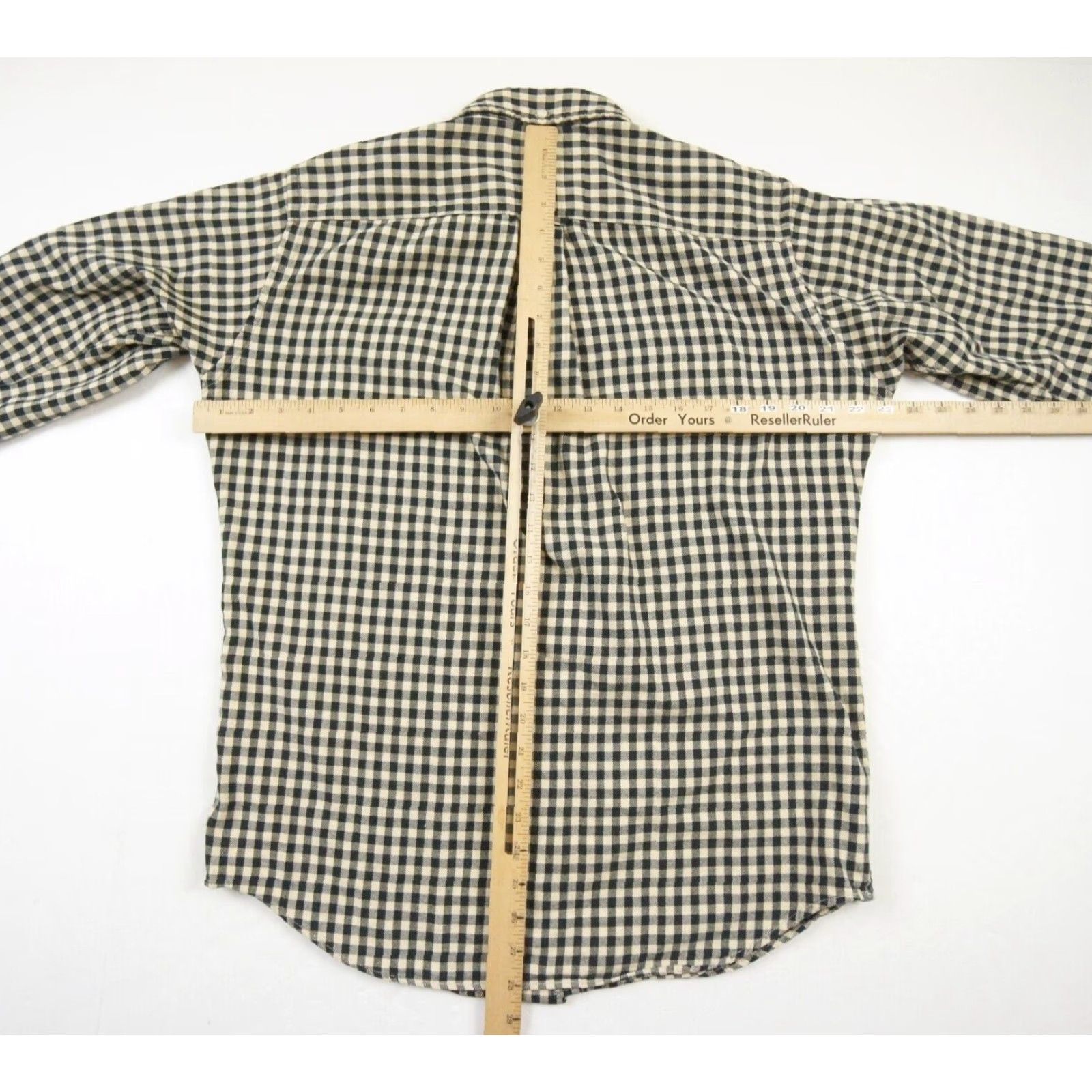 Ralph Lauren Ralph Lauren Mens Medium Button Down Shirt Beige Check Cotton Button-Up Mens Size US M / EU 48-50 / 2 - 6 Thumbnail