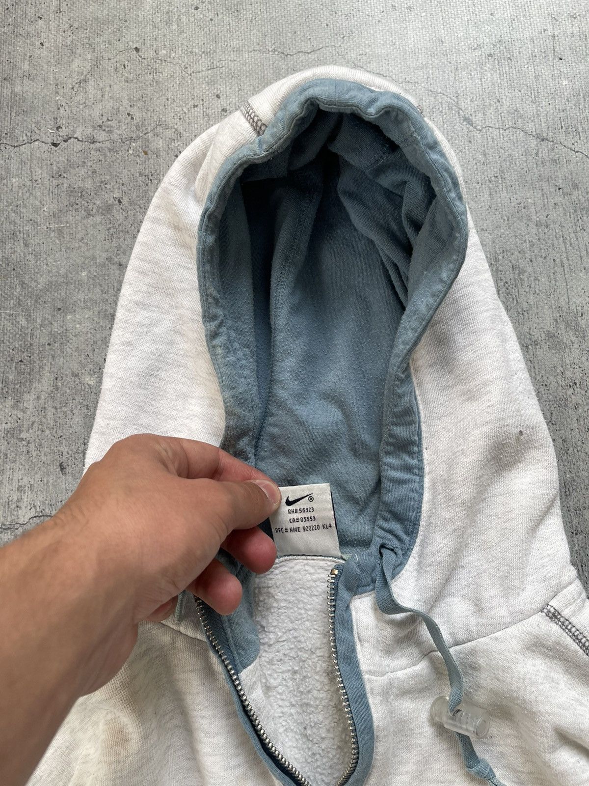 Nike × Vintage Vintage Nike Hoodie Small Logo Y2K 90s USA Style USA Size US M / EU 48-50 / 2 - 6 Thumbnail