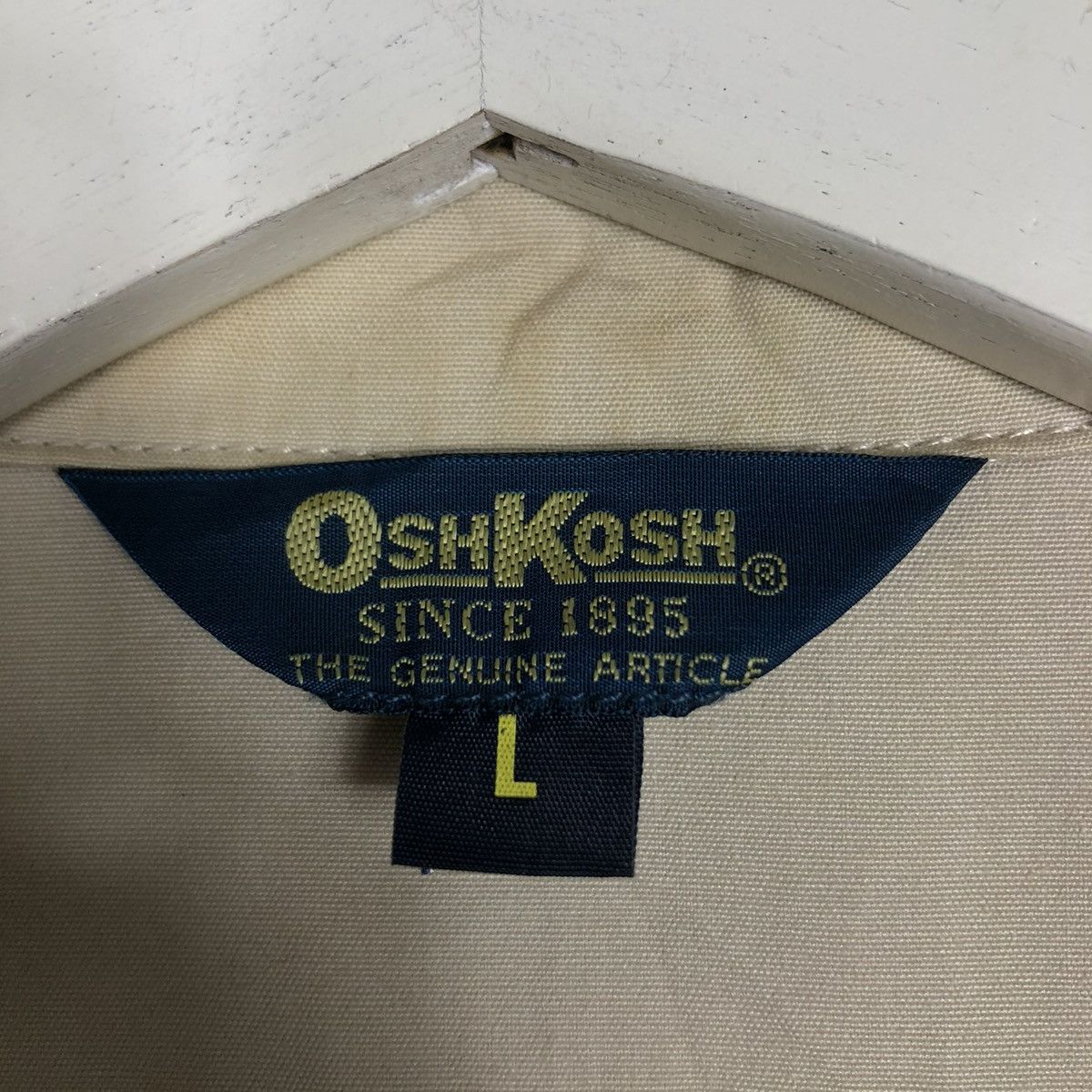 Oshkosh × Vintage 🔥 VINTAGE OSHKOSH CLASSIC PATCHES WORK JACKET Size US L / EU 52-54 / 3 - 15 Thumbnail