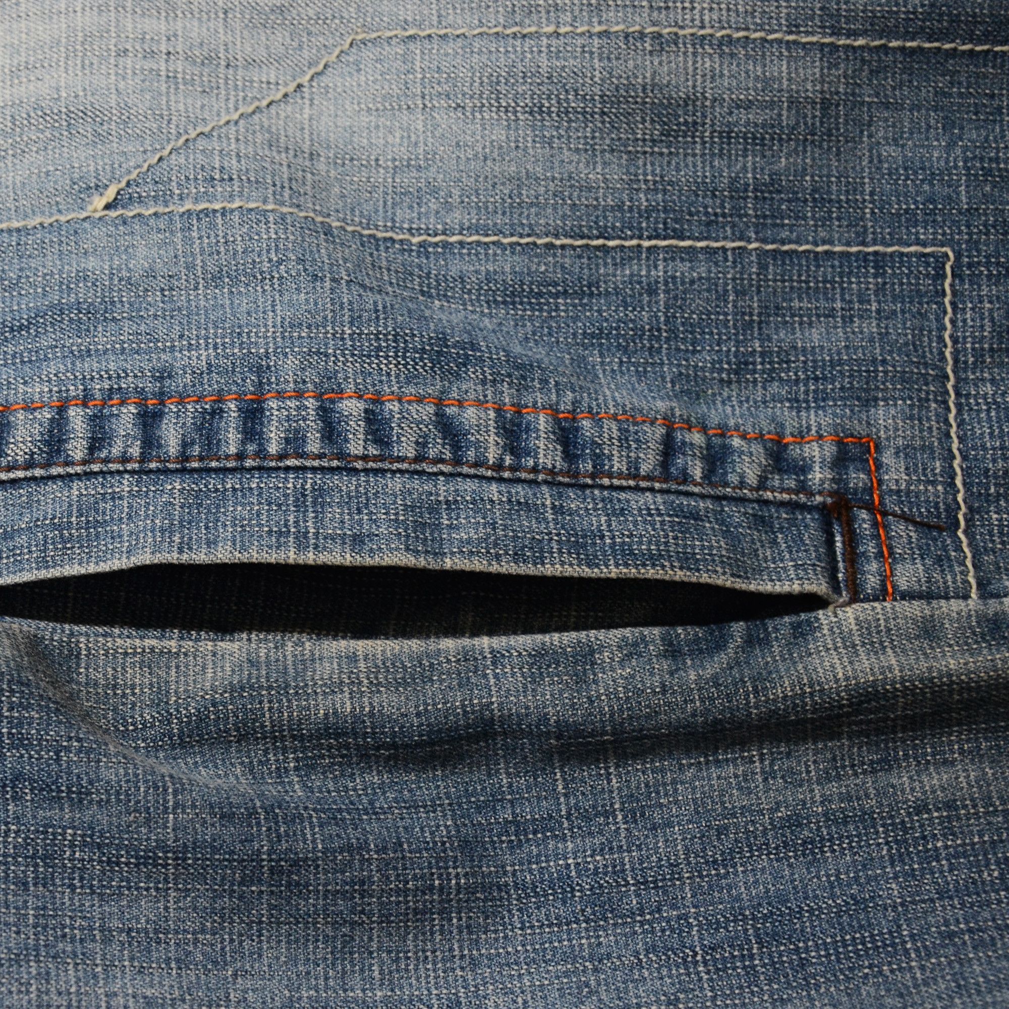 Phat Farm [Folding Color Defects] PF Denim 90s Hiphop Streetwear Size US 30 / EU 46 - 12 Thumbnail