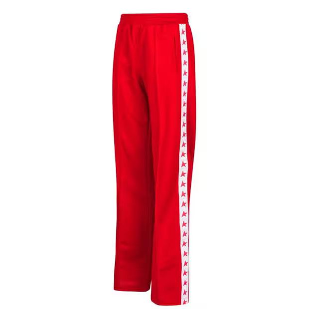 Golden Goose o1g2r1mq1024 Tracksuit Bottoms in Red & White Size 29" - 3 Thumbnail