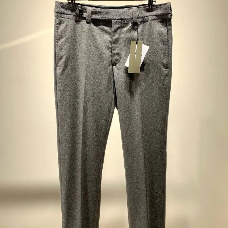 Dior Dior Casual Gray Wool Men's Pants 0089 Size US 32 / EU 48 - 1 Thumbnail