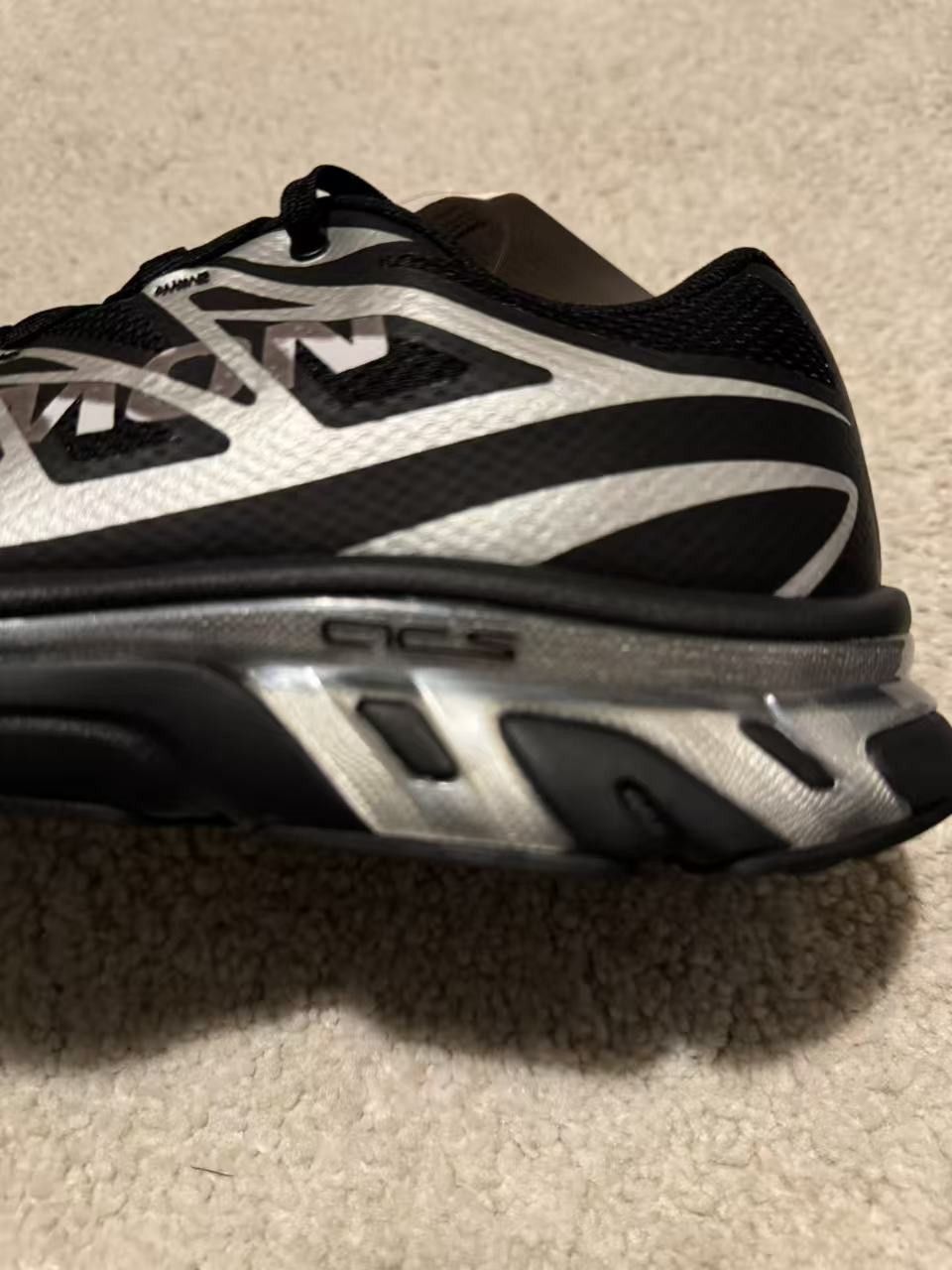 Maison Margiela × Salomon Salomon XT-MM-6 x MM6 Maison Margiela Sneakers Black Silver Size US 6 / IT 36 - 10 Thumbnail