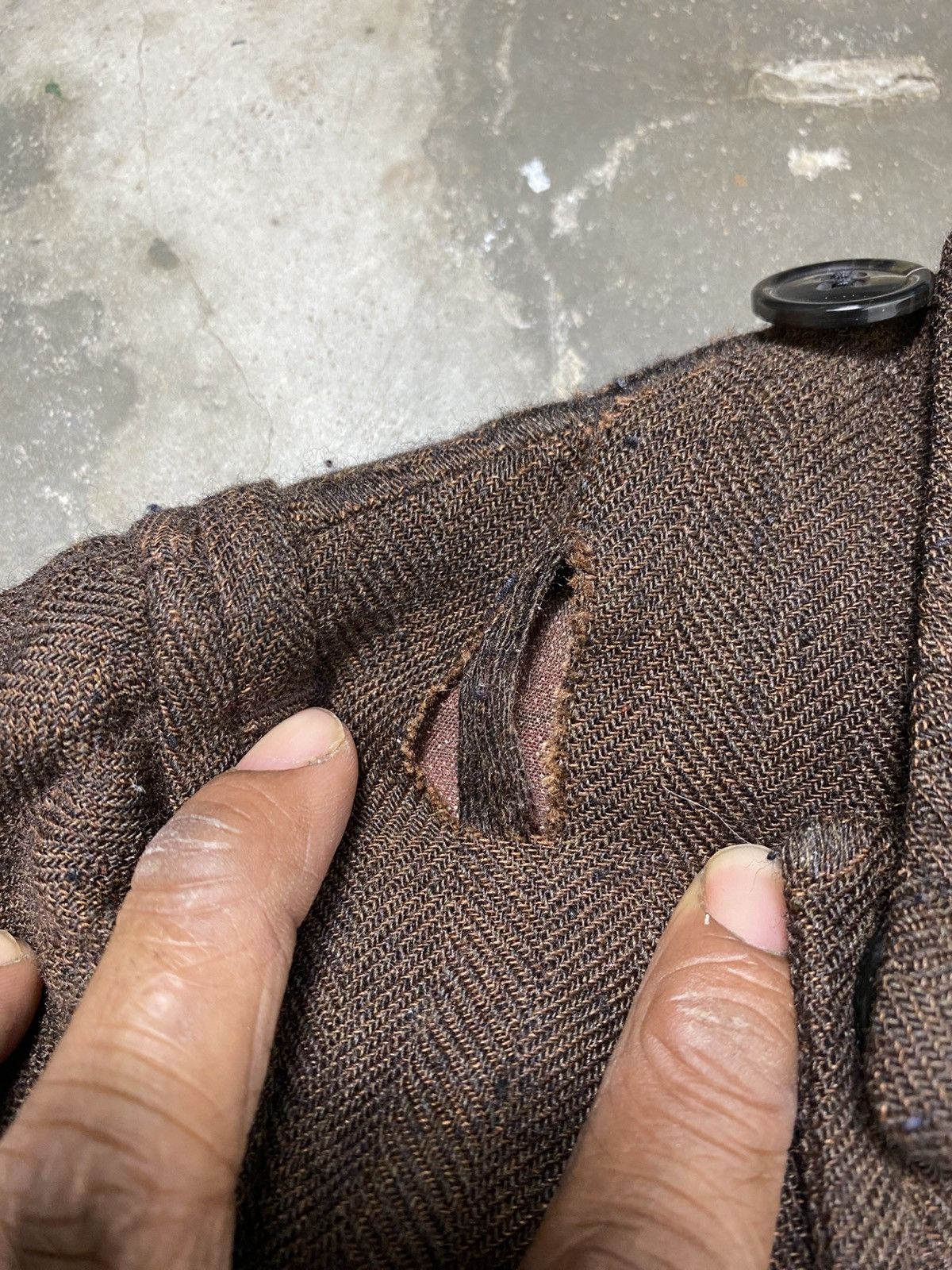 Issey Miyake Sunao Kuwahara Double Breasted Wool Jacket Size S / US 4 / IT 40 - 14 Thumbnail
