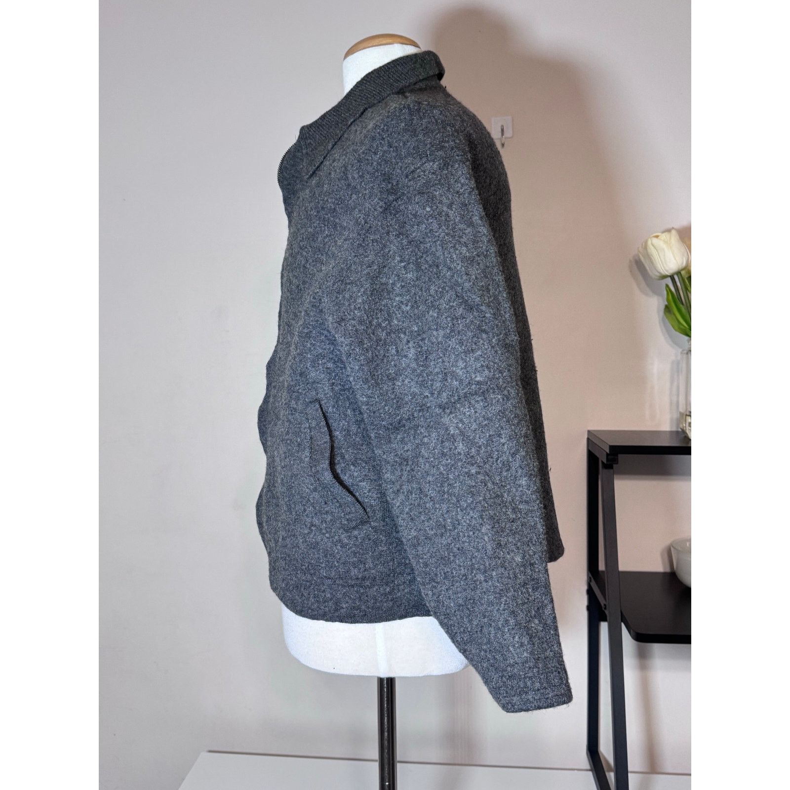 Structure Structure Le Collezioni Vintage 100% Wool Blazer Jacket XL Size XL / US 12-14 / IT 48-50 - 2 Thumbnail