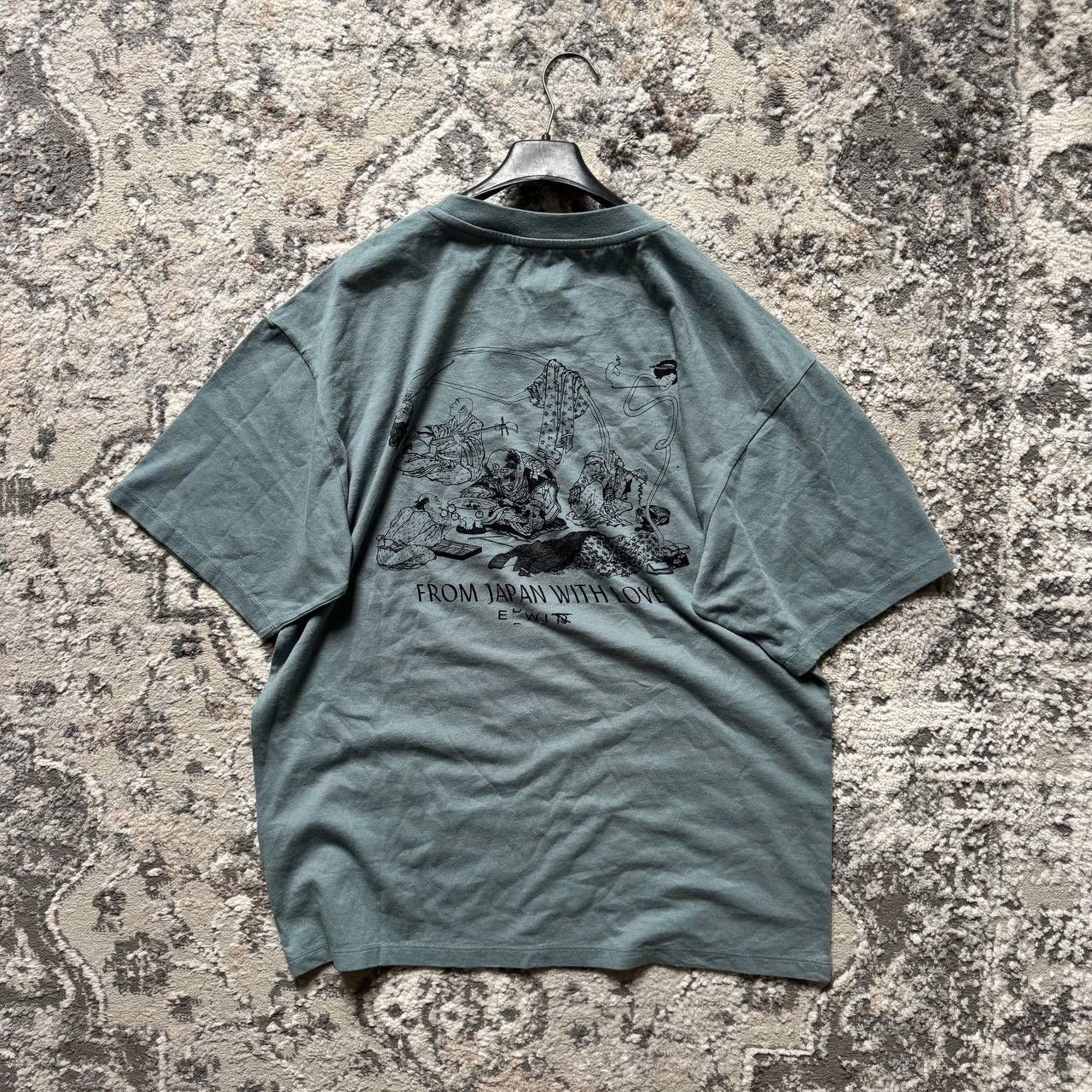 Edwin Edwin Japan Manga Horror Turquoise Tee Shirt Size US M / EU 48-50 / 2 - 2 Thumbnail