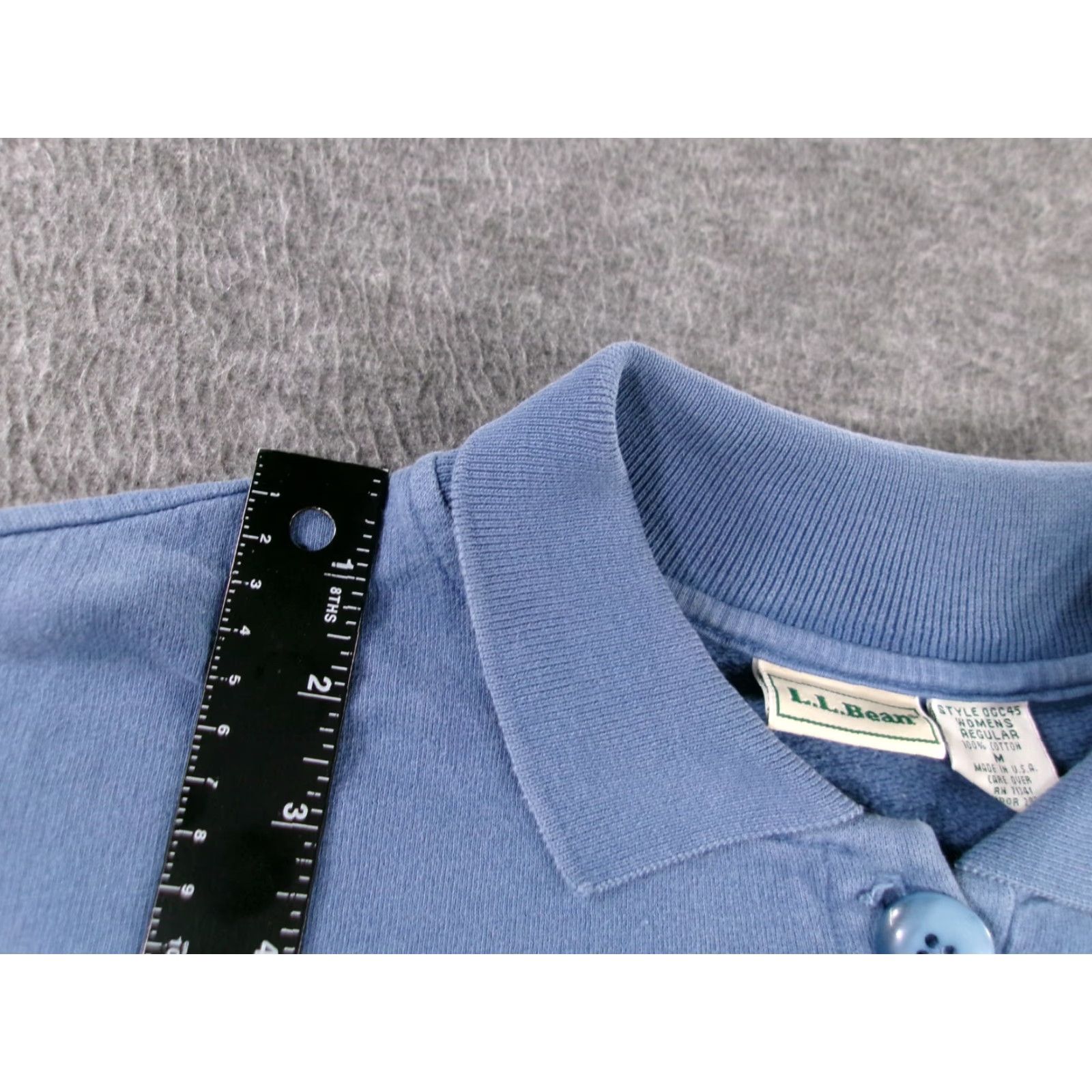 Vintage VINTAGE L.L. Bean Pullover Sweatshirt Women Medium Blue Y2K Outdoor Casual Menswear Size M / US 6-8 / IT 42-44 - 4 Thumbnail