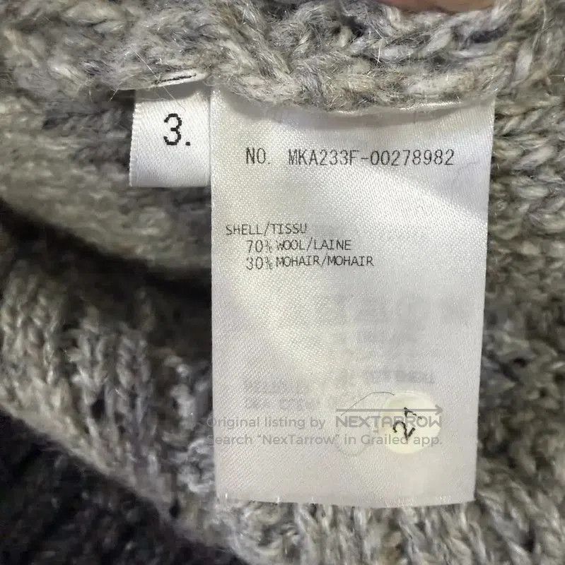 Thom Browne Thom Browne Gray Wool Women's Pullover Sweater . Size XXS / US 00 / IT 34 - 4 Thumbnail
