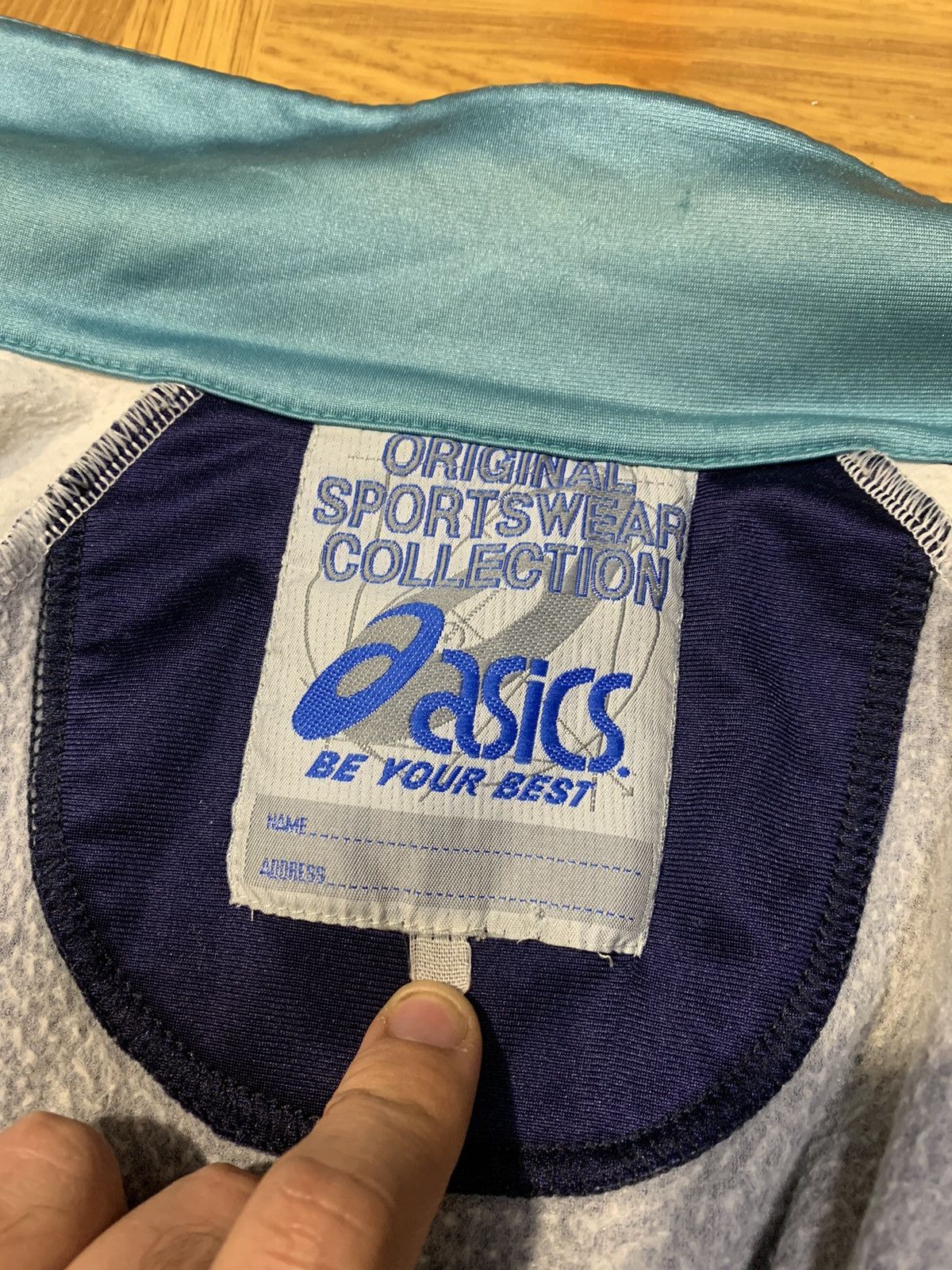 Asics × Japanese Brand Vintage ASICS Track Jacket Men Size S/M Size US M / EU 48-50 / 2 - 5 Thumbnail