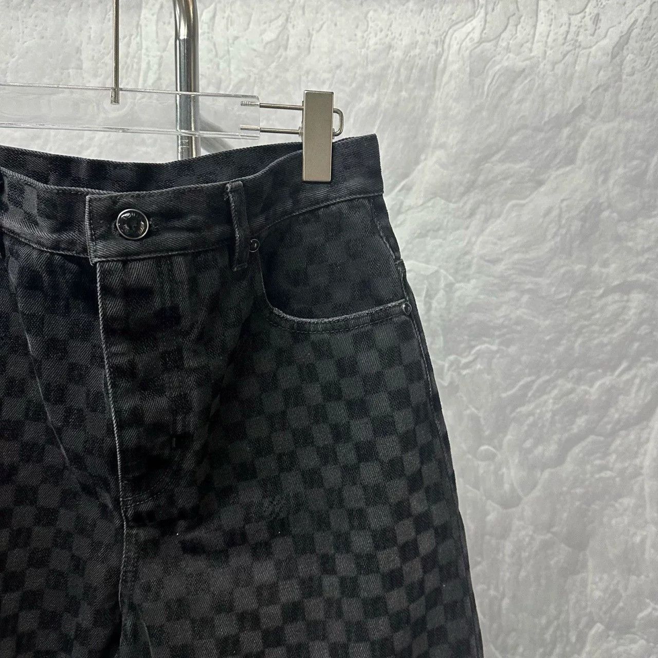 Louis Vuitton louis vuitton damier pattern denim pants Size US 28 / EU 44 - 3 Thumbnail