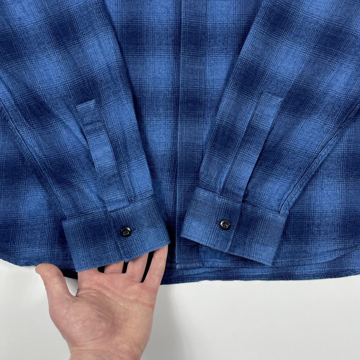 Givenchy Givenchy Stars Flannel Plaid Shirt Size US L / EU 52-54 / 3 - 9 Thumbnail