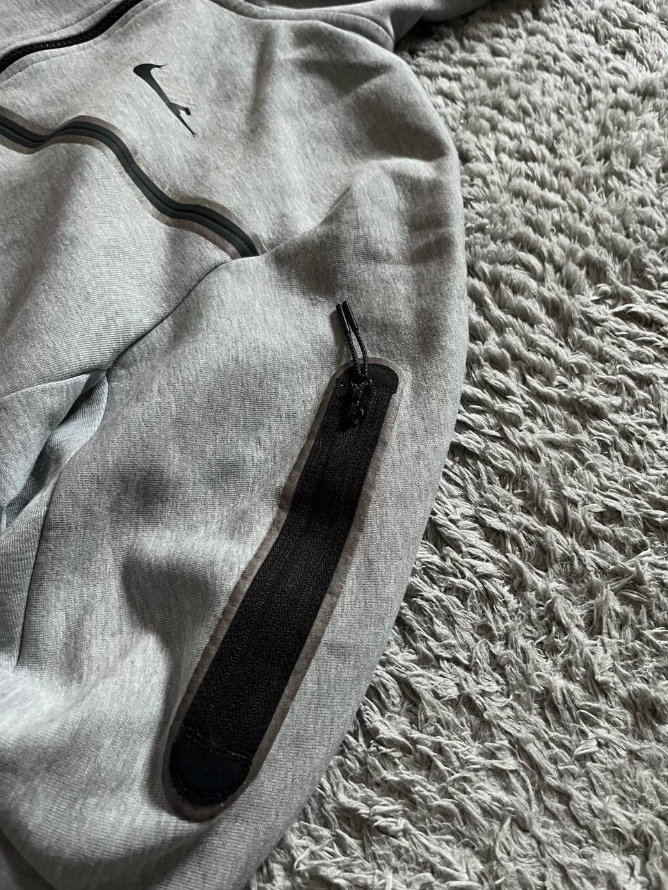 Nike × Vintage Nike Zip-Hoodie Tech-Fleece Streetwear Drill Logo Swoosh Size US M / EU 48-50 / 2 - 4 Thumbnail
