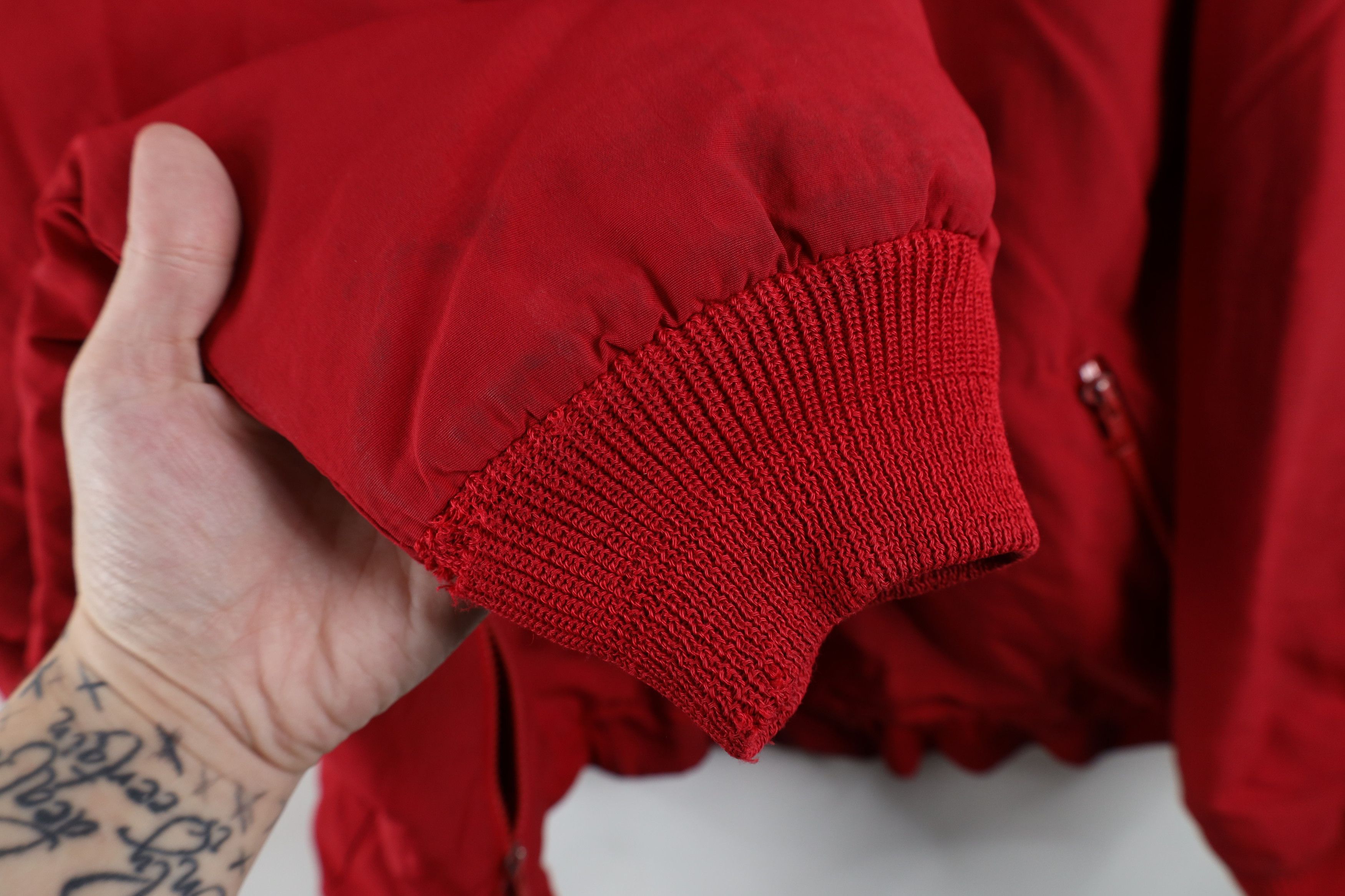Lands' End Vintage 90s Lands End Fleece Lined Squall Jacket Red USA Size US XL / EU 56 / 4 - 8 Thumbnail