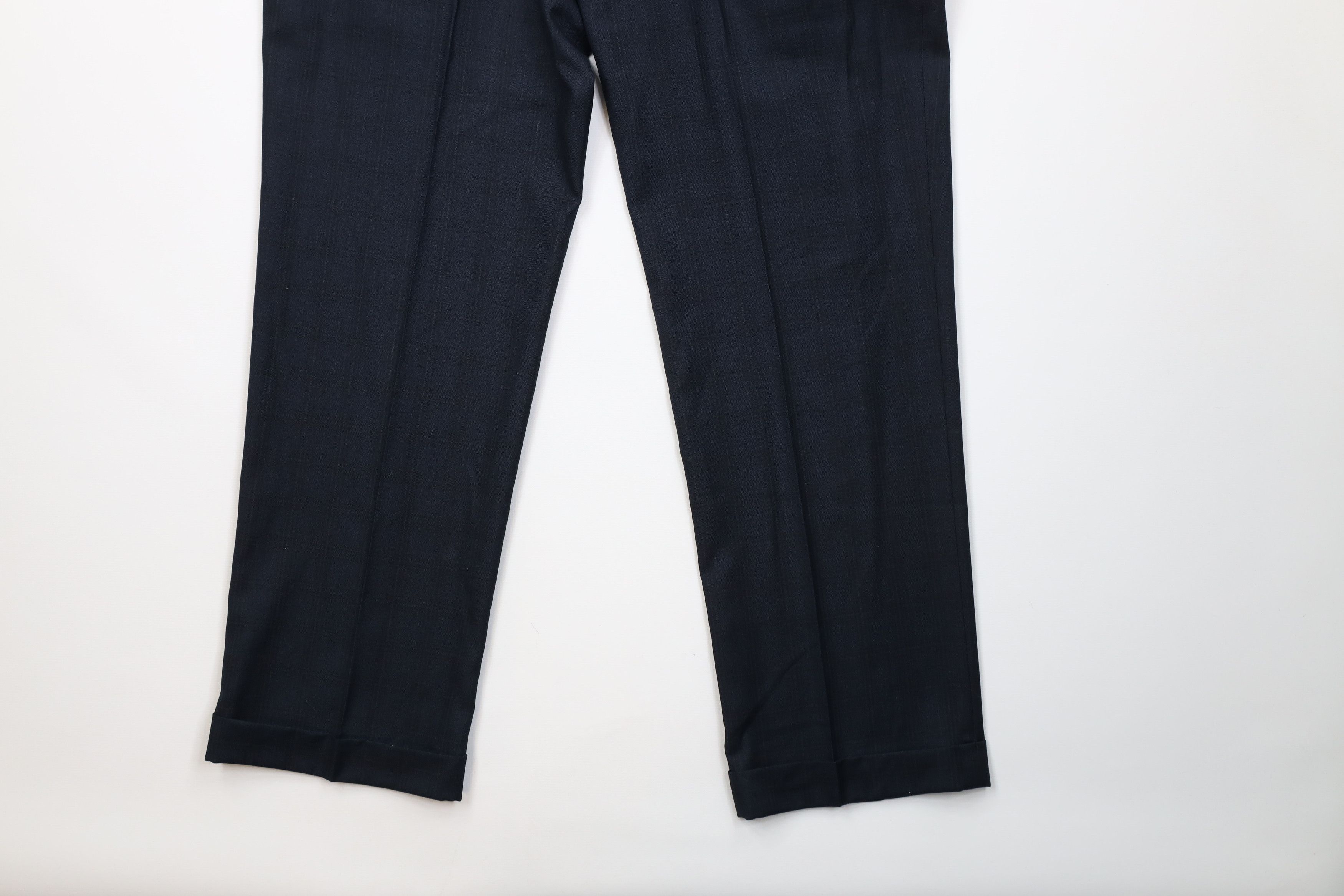 Ralph Lauren Vintage Ralph Lauren Blend Wide Leg Chino Pants Plaid Size US 36 / EU 52 - 13 Thumbnail